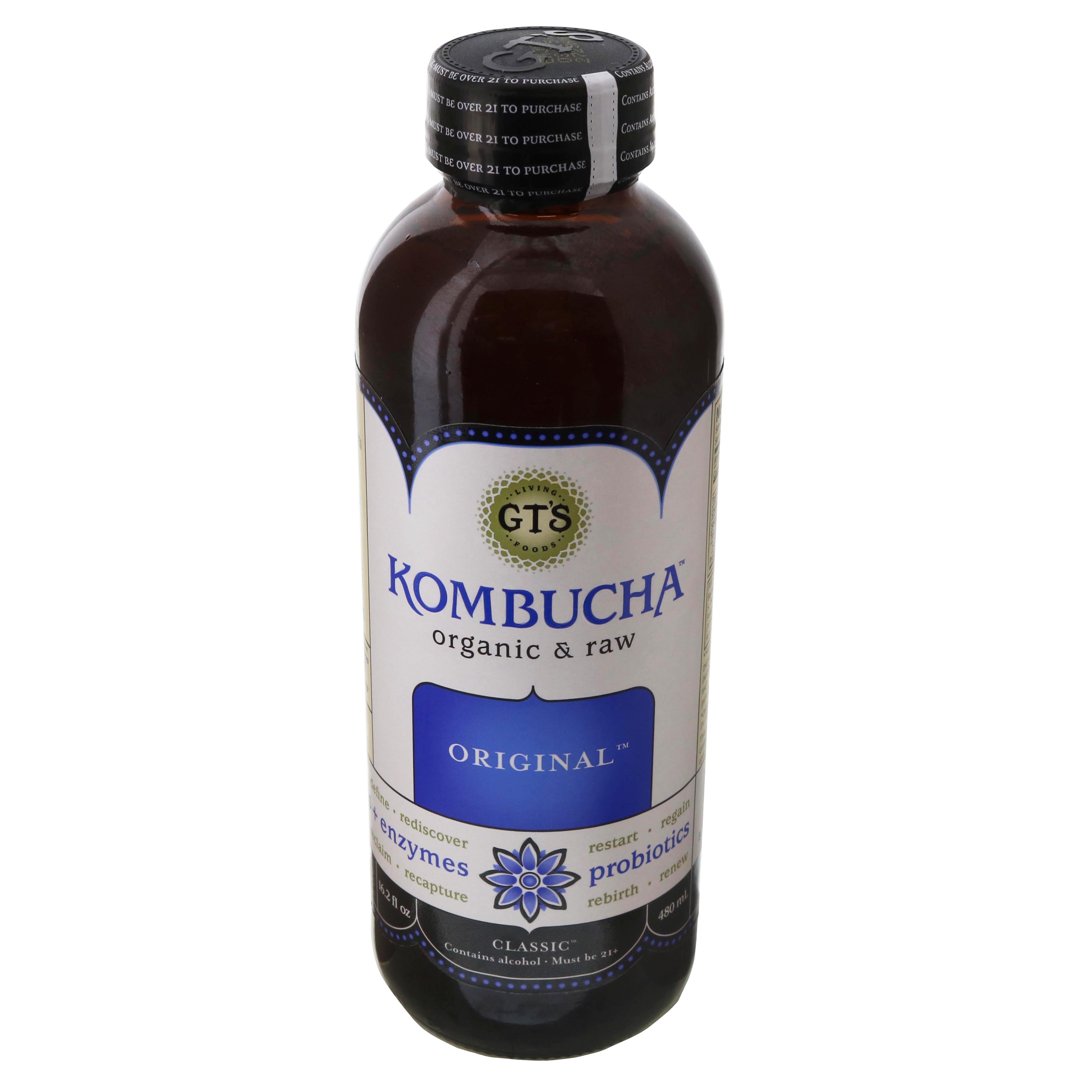 GT's Classic Original Organic & Raw Kombucha Shop Malt Beverages & Coolers at HEB