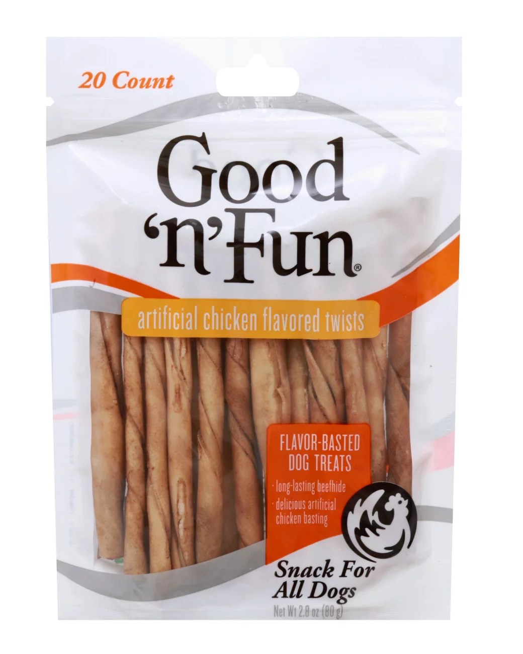 Healthy Hide Good 'n' Fun Chicken Flavored Twists Dog Treats Shop