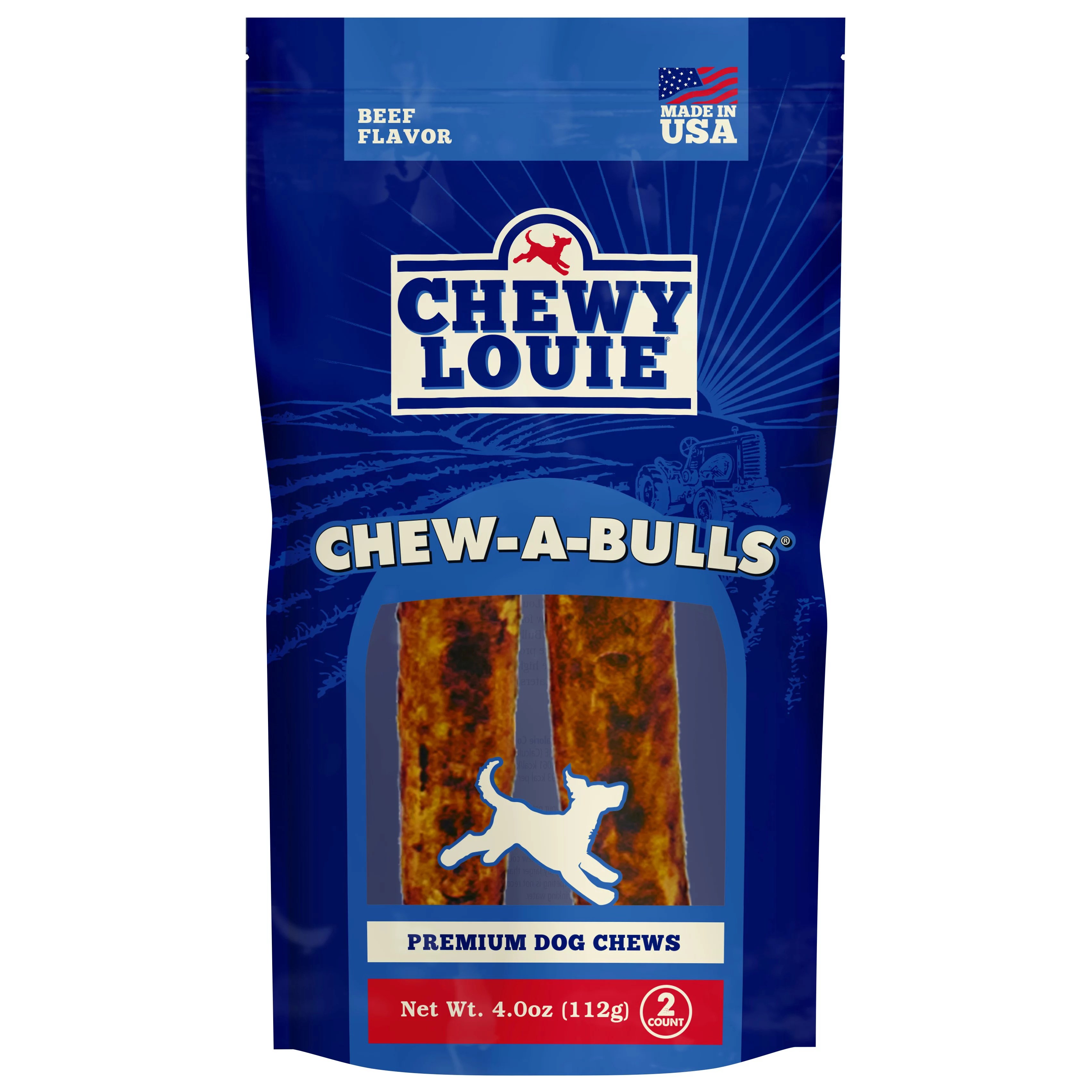 Chewy Louie ChewABulls Beef Flavor Dog Treats Shop Treats at HEB