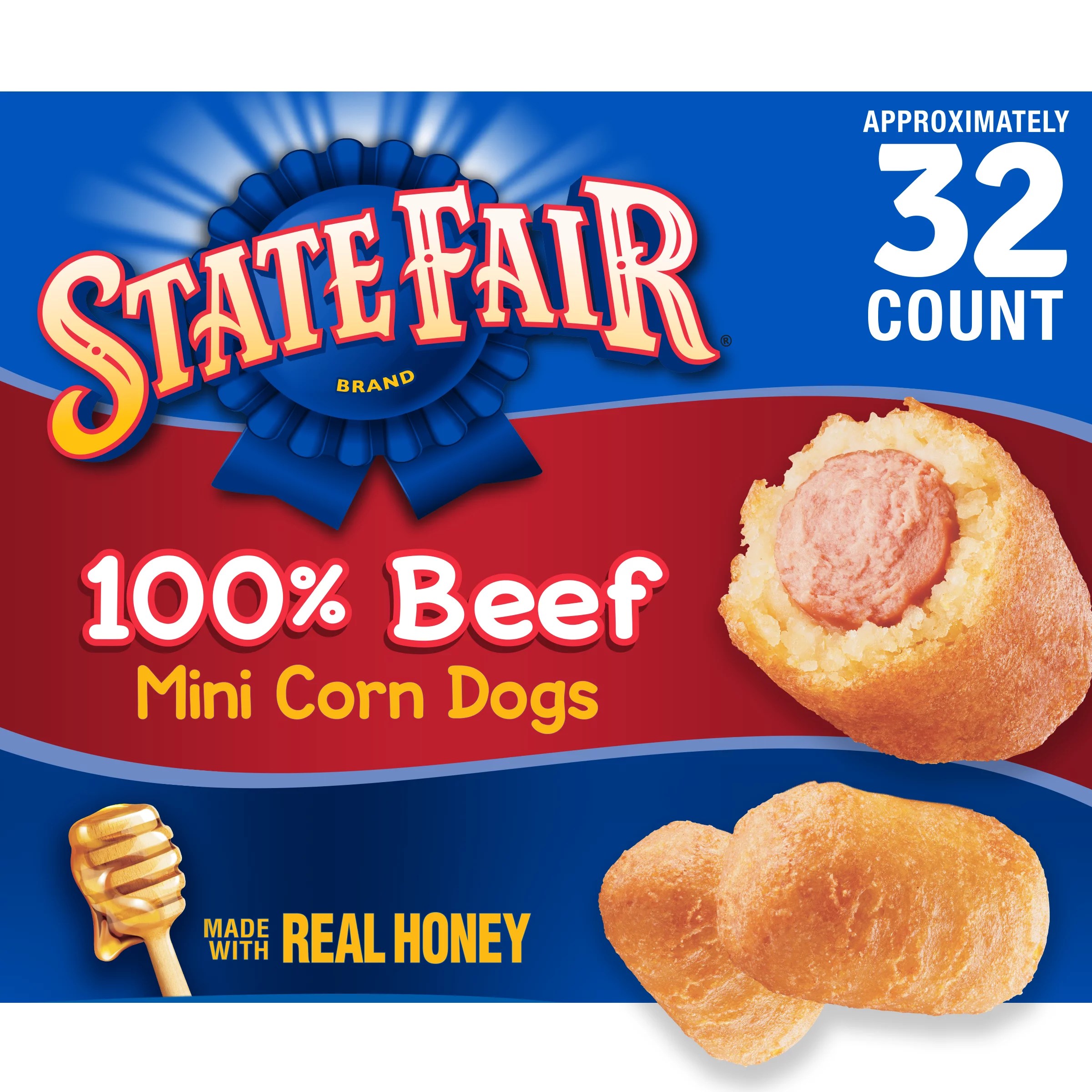 State Fair Beef Mini Corn Dogs Shop Sausages & Hot Dogs at HEB