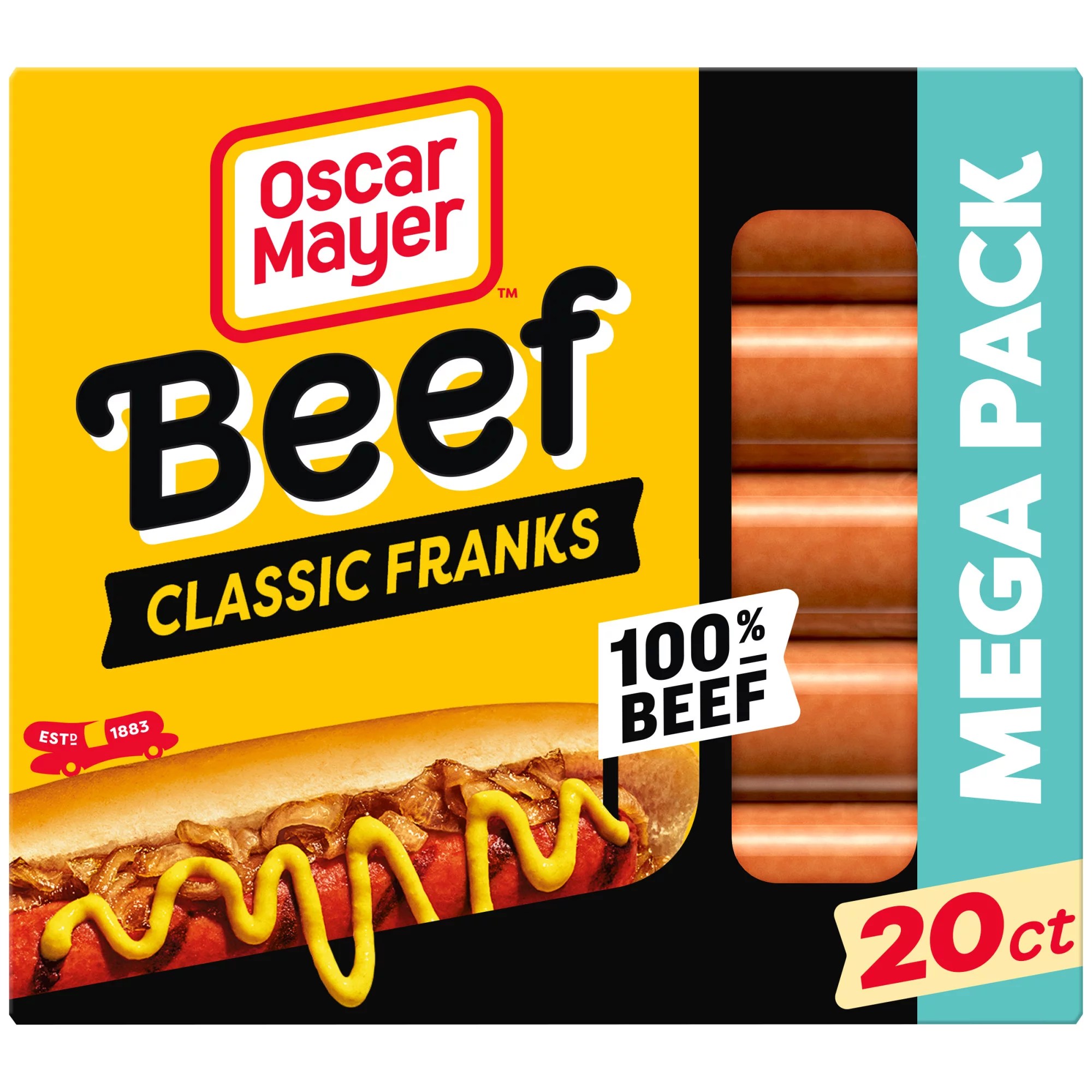 Oscar Mayer Classic Beef Hot Dogs Shop Hot Dogs at HEB