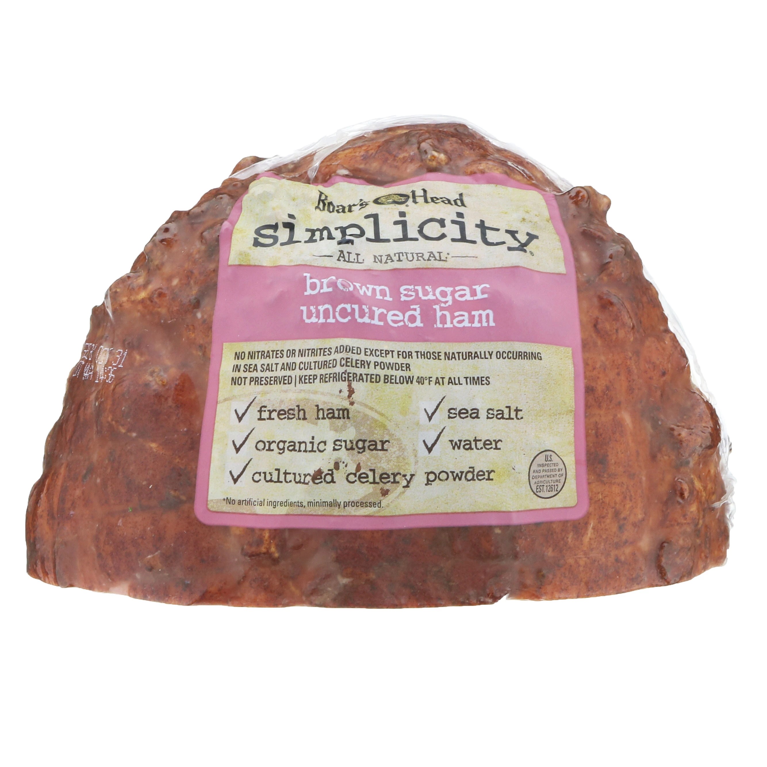 Boar's Head Simplicity Brown Sugar Uncured Ham Shop Meat at HEB
