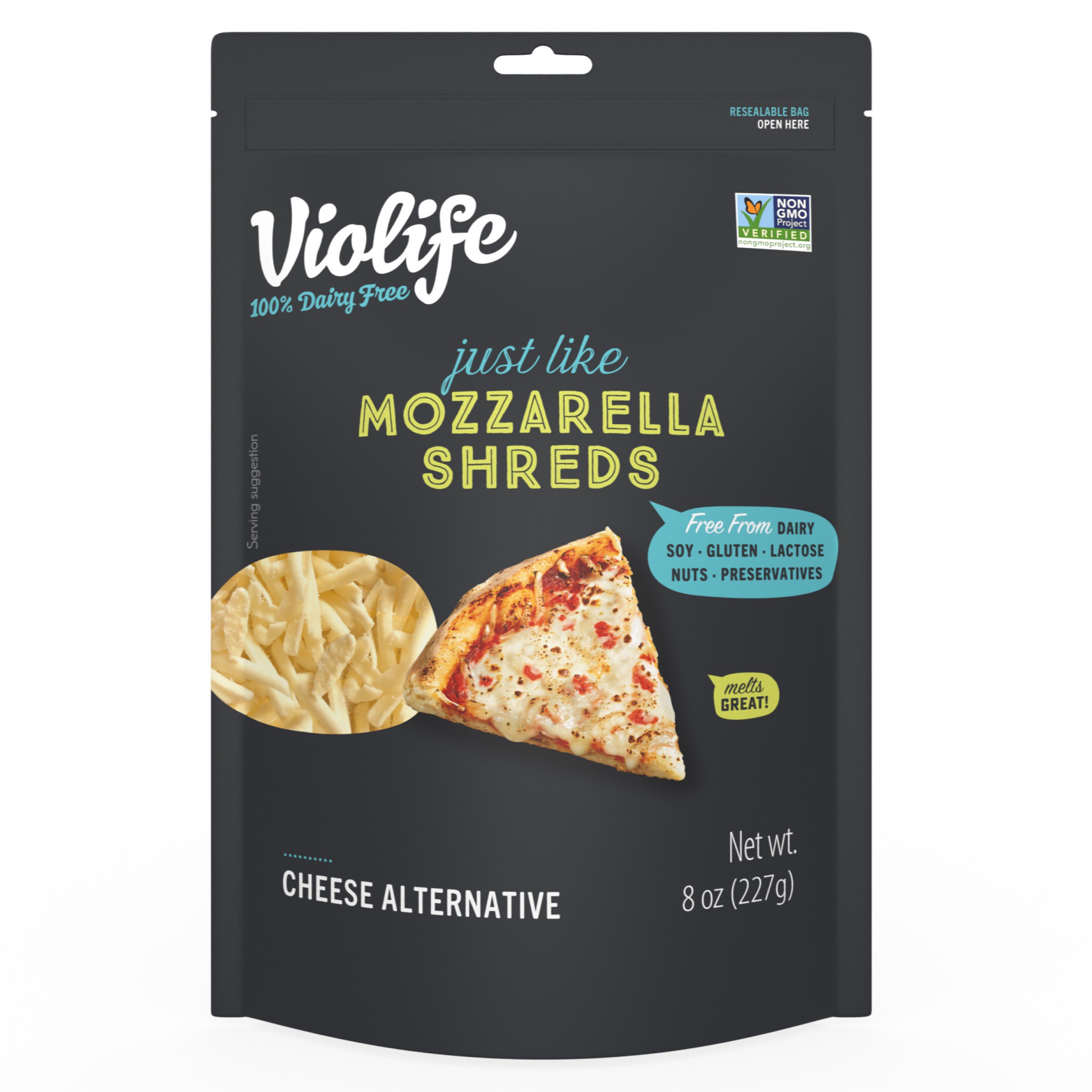 Violife Just Like Mozzarella Shreds 100 Vegan Cheese Shop Cheese at
