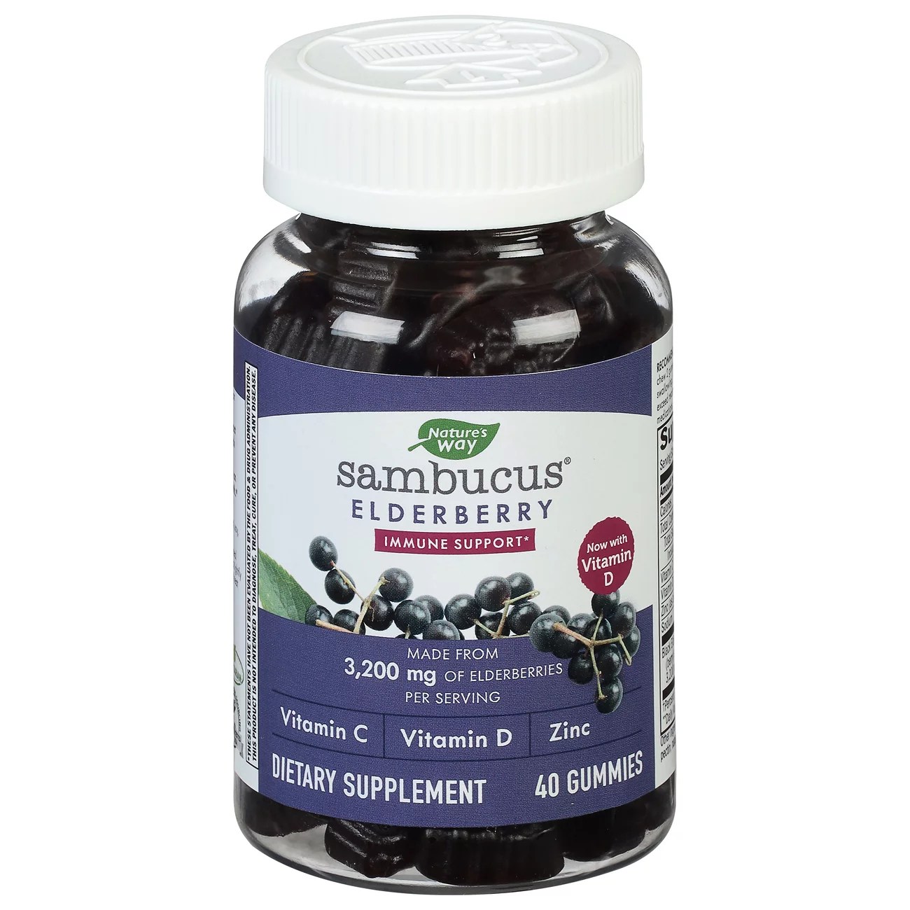 Nature's Way Sambucus Elderberry Gummies Shop Herbs & Homeopathy at HEB