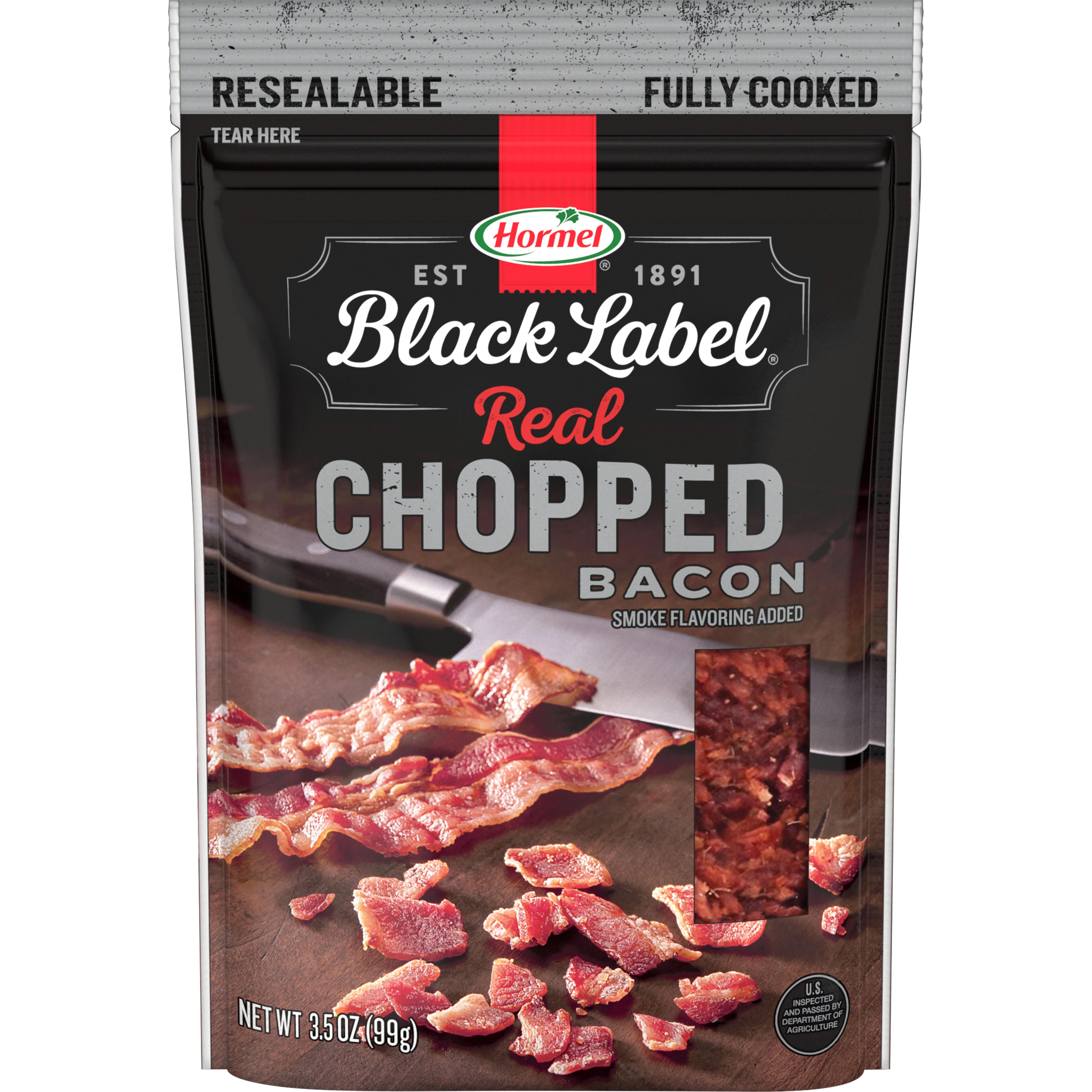 Hormel Back Label Real Chopped Bacon Shop Dressing, Oil & Vinegar at