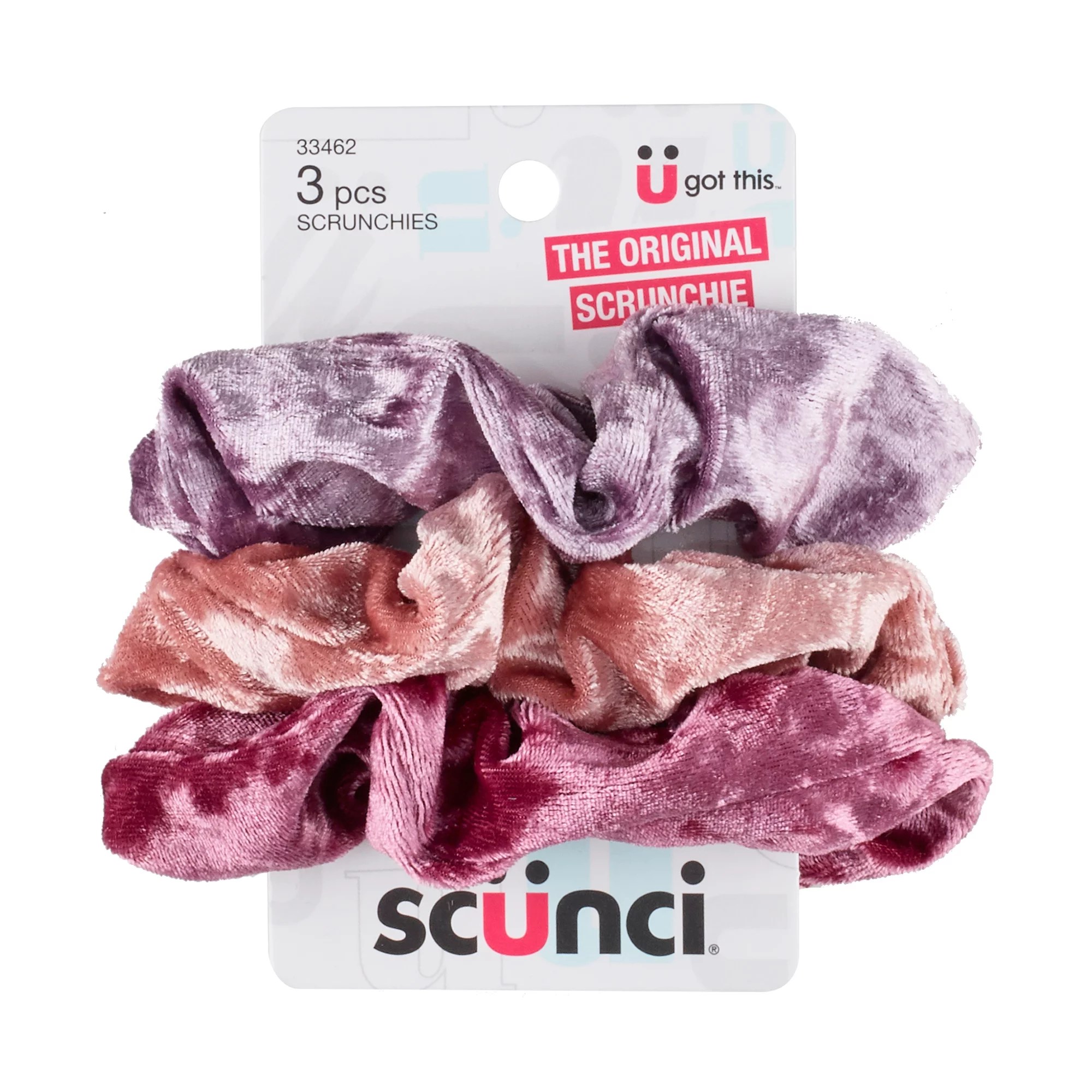 Scunci Velvet Scrunchies Shop Hair Care at HEB