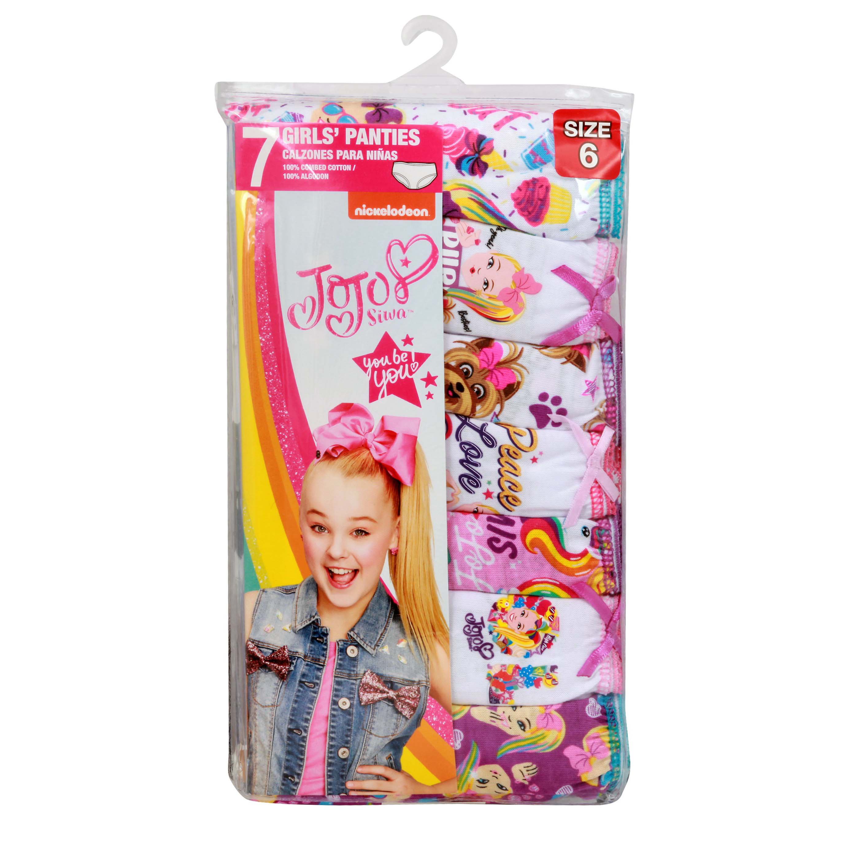 Nickelodeon Jojo Siwa Girls Underwear Size 6 Shop Underwear at HEB