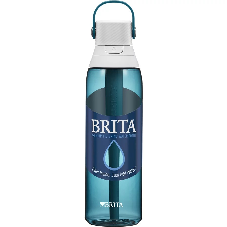 Brita Sea Glass Hard Sided Filter Water Bottle Shop Travel & ToGo at