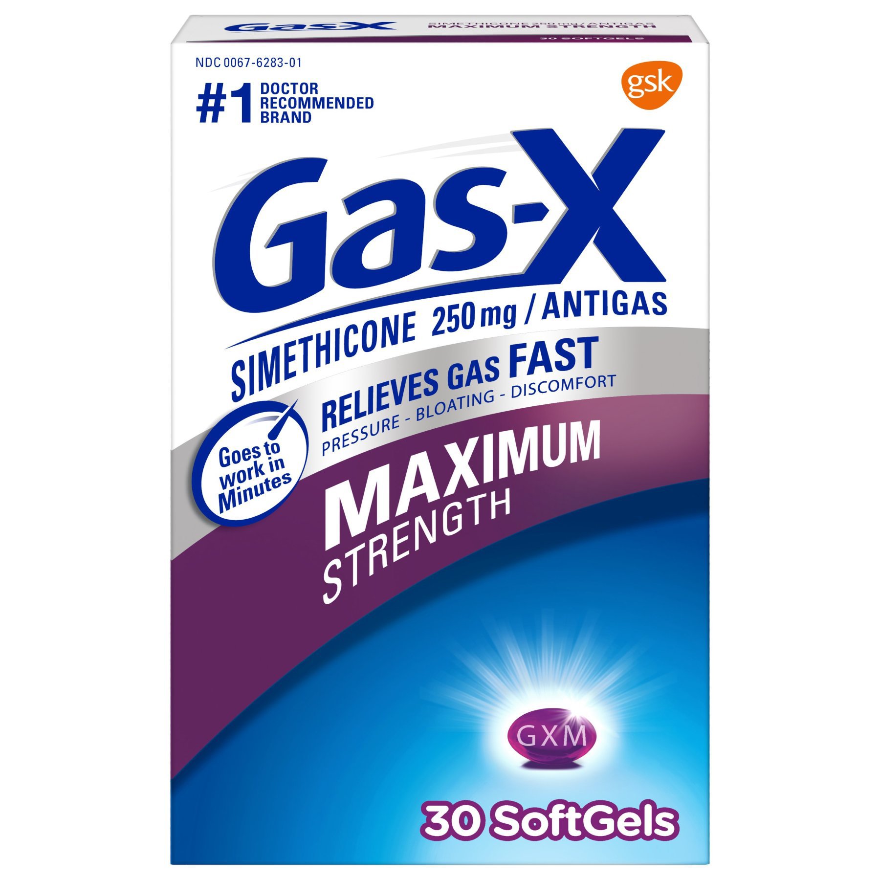 Gas X Maximum Strength Softgels Shop Digestion & Nausea at HEB