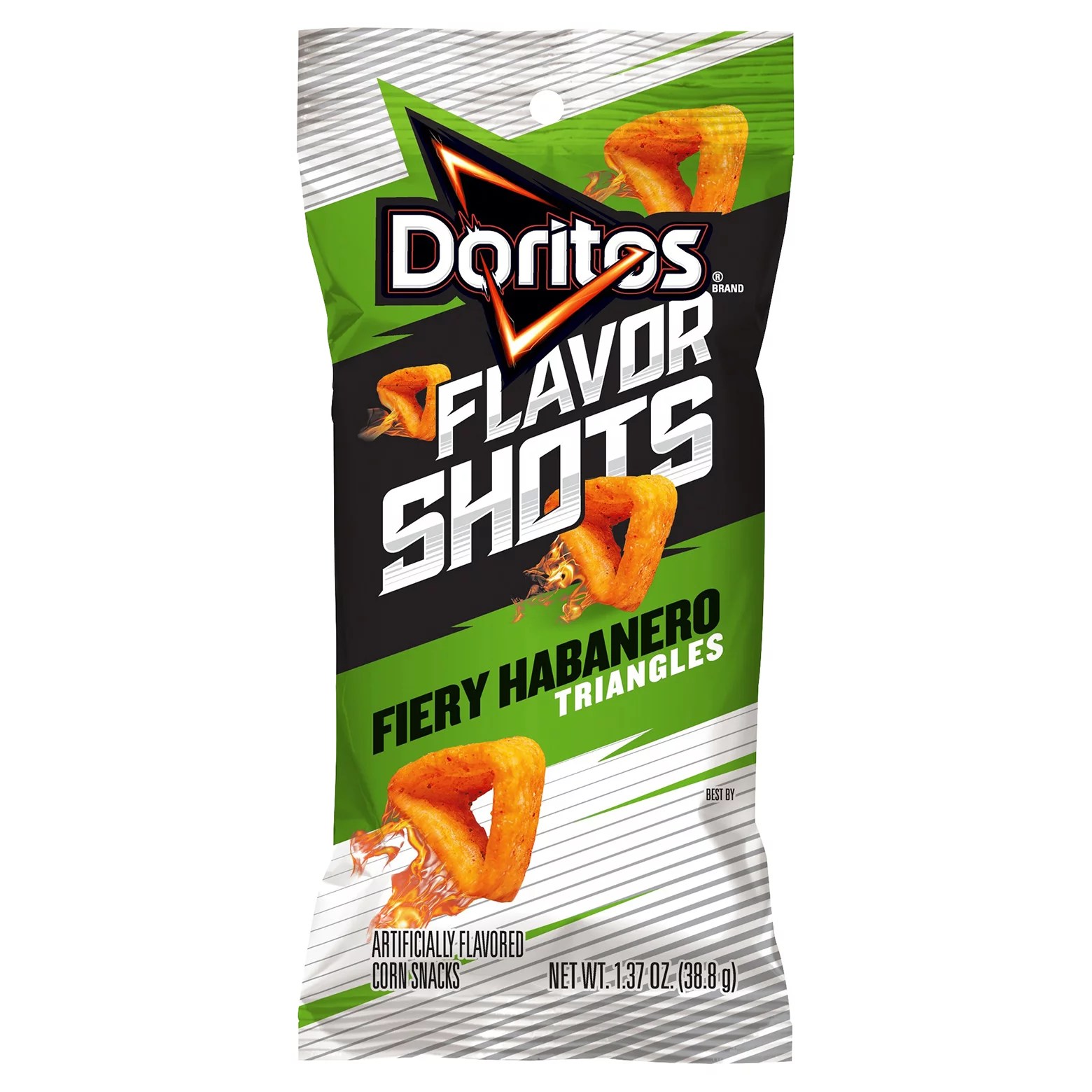 Doritos Flavor Shots Fiery Habanero Triangles Shop Snacks & Candy at