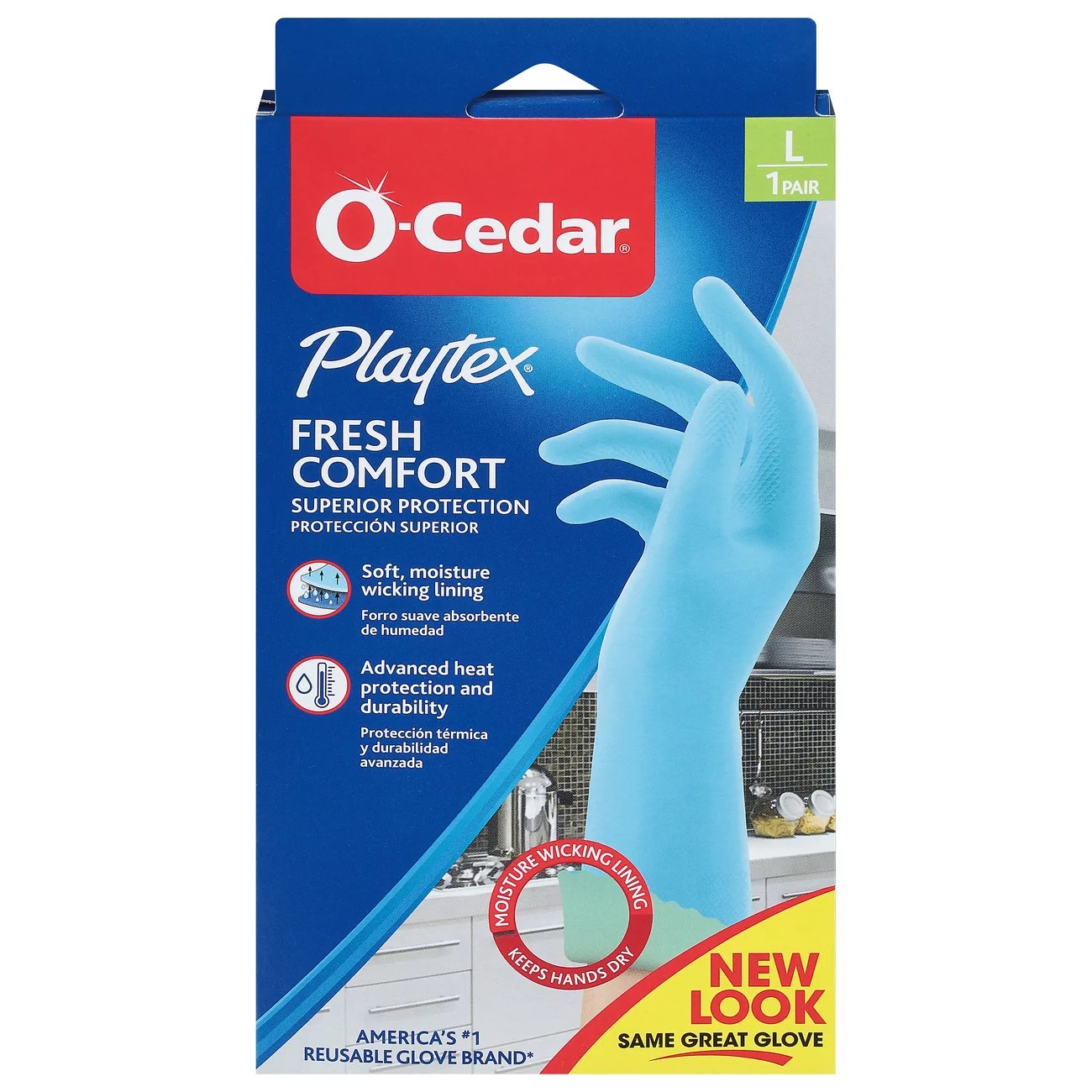 OCedar Playtex Large Fresh Comfort Gloves Shop Gloves at HEB