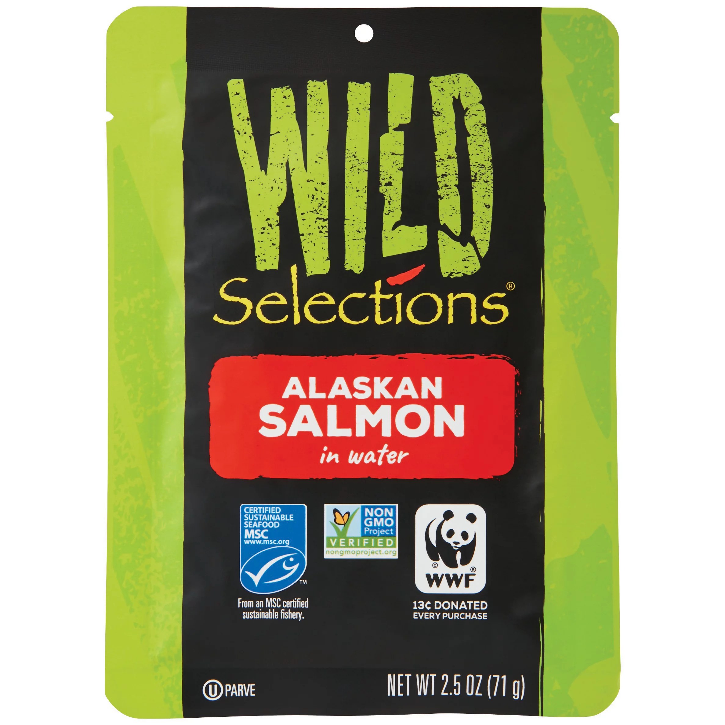 Bumble Bee Wild Selections Alaskan Salmon in Water Pouch Shop Seafood