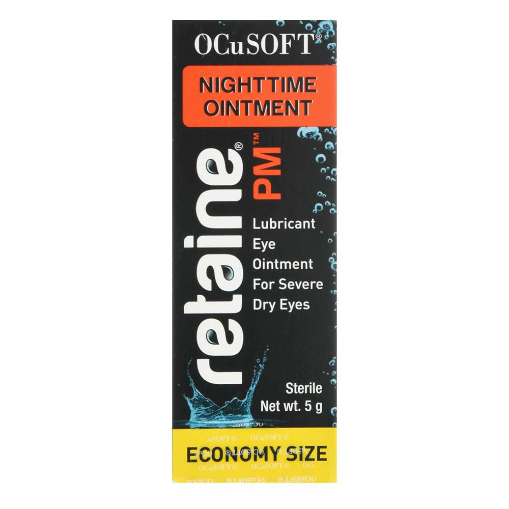 OcuSoft Retaine PM Lubricant Eye Ointment Shop Eye Drops & Lubricants