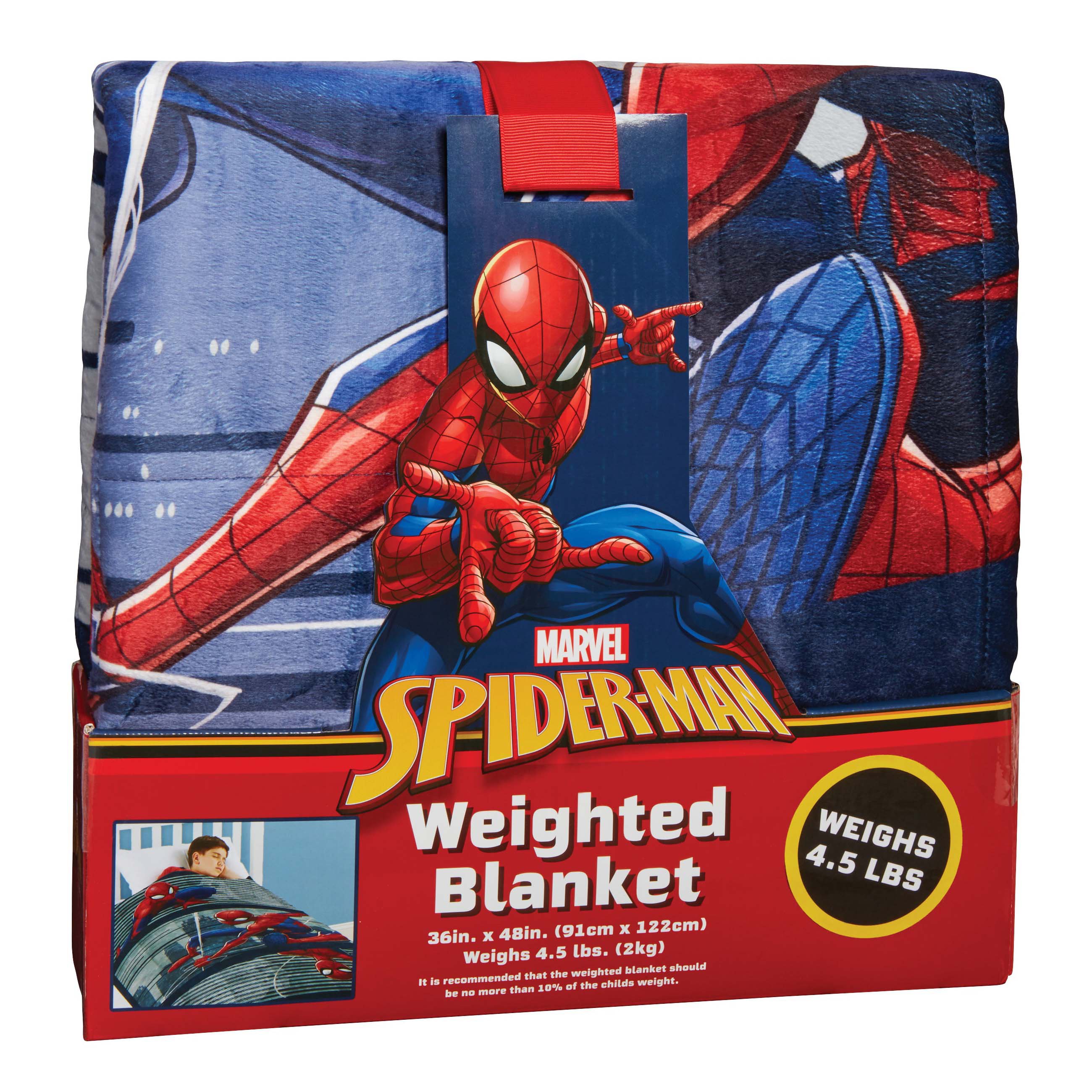 Jay Franco Spiderman Weighted Blanket Shop Bedding & Bath at HEB