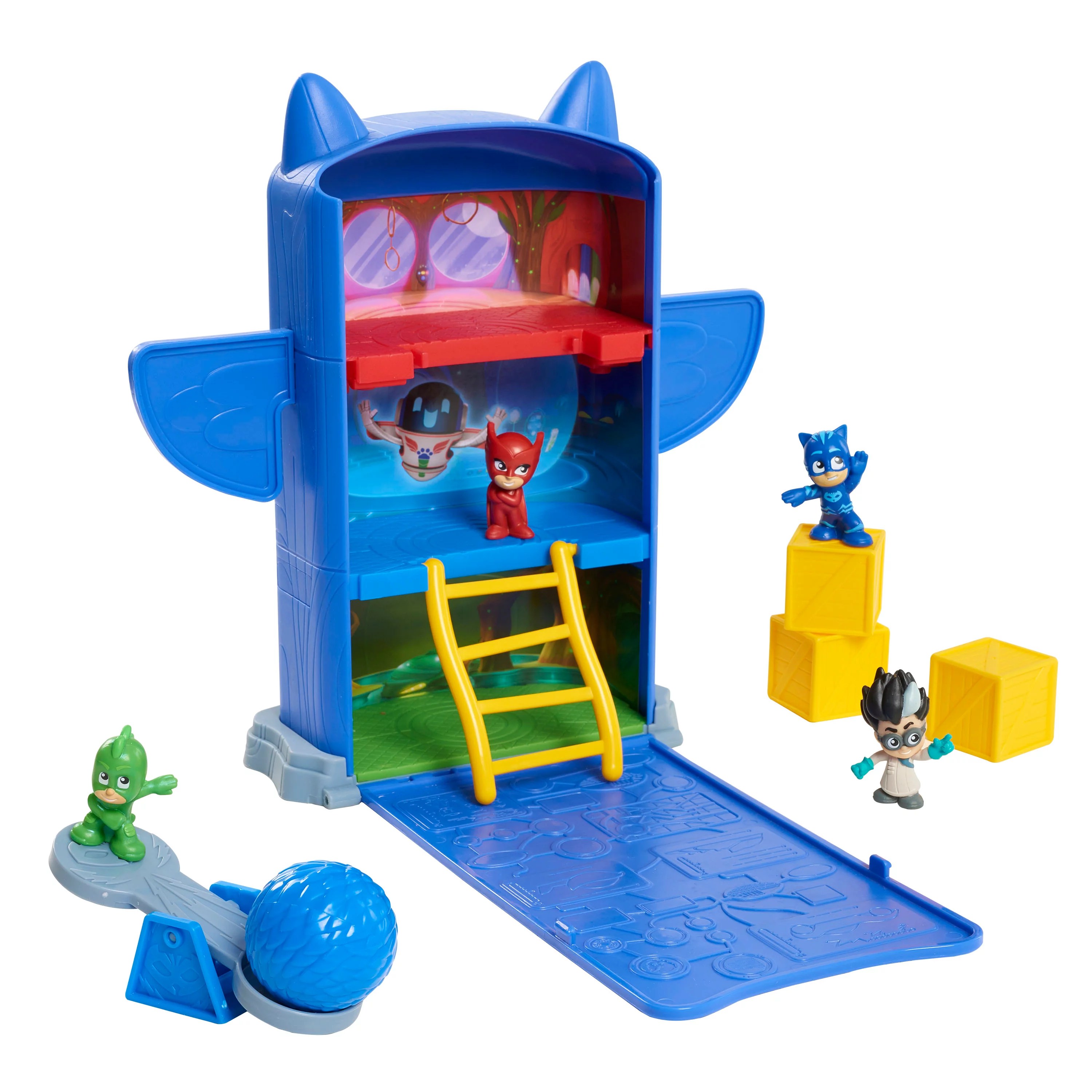 Just Play PJ Masks Fold N Go HQ Playset Shop Playsets at HEB
