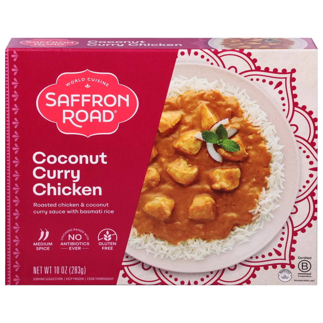 Saffron Road Coconut Curry Chicken with Basmati Rice Shop Meals