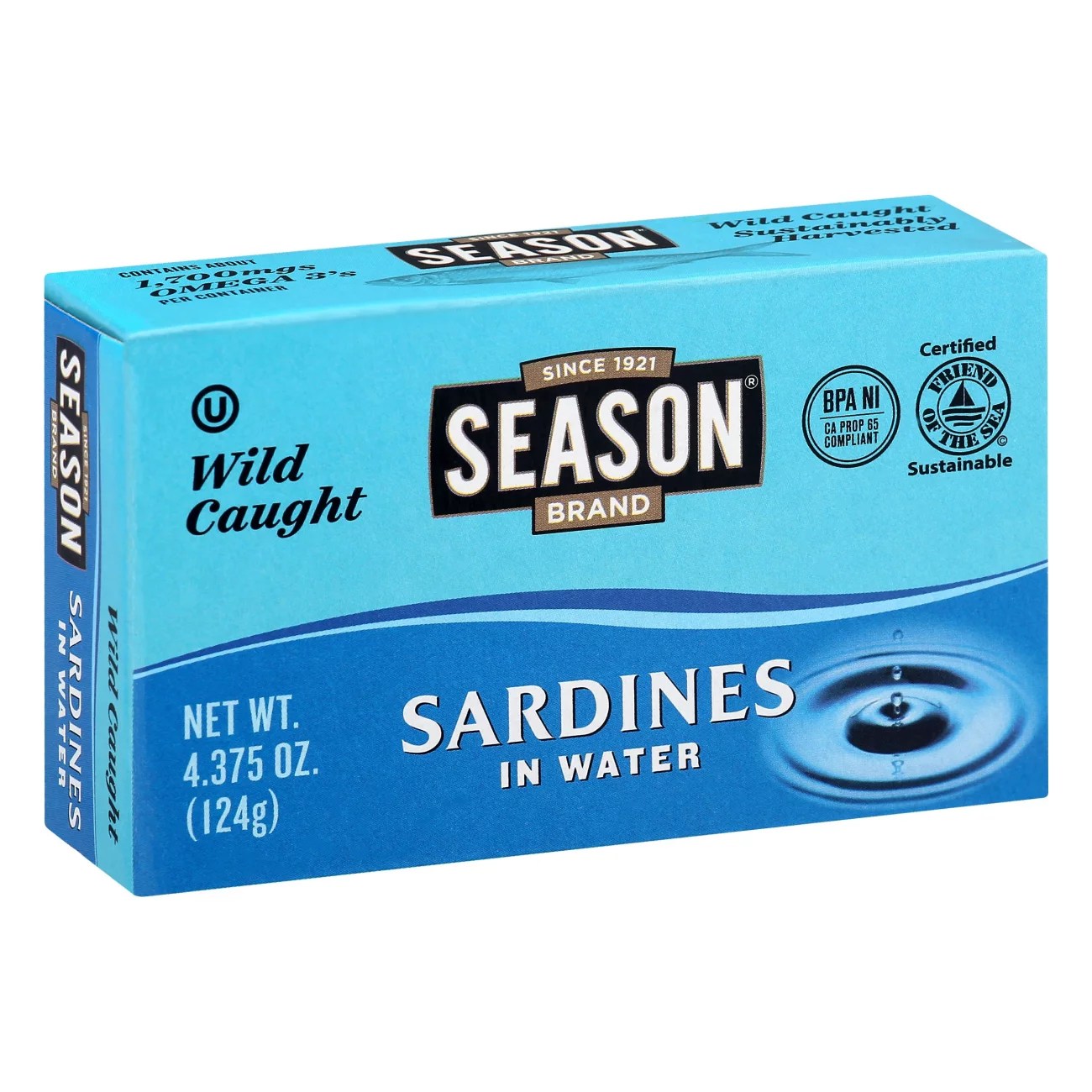 Season Sardines in Water Shop Canned & Dried Food at HEB