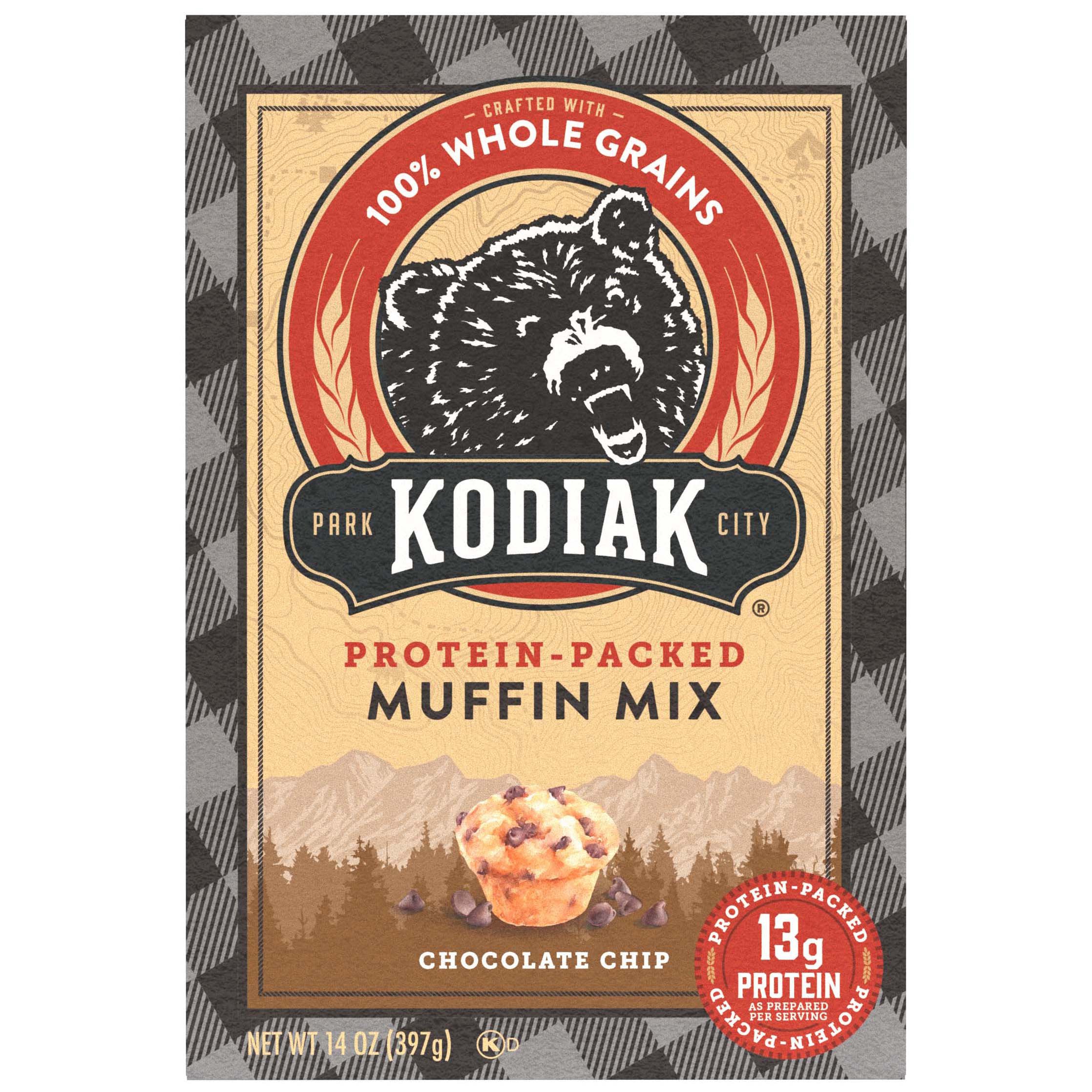Kodiak Cakes Chocolate Chip Muffin Mix Shop Baking Ingredients at HEB