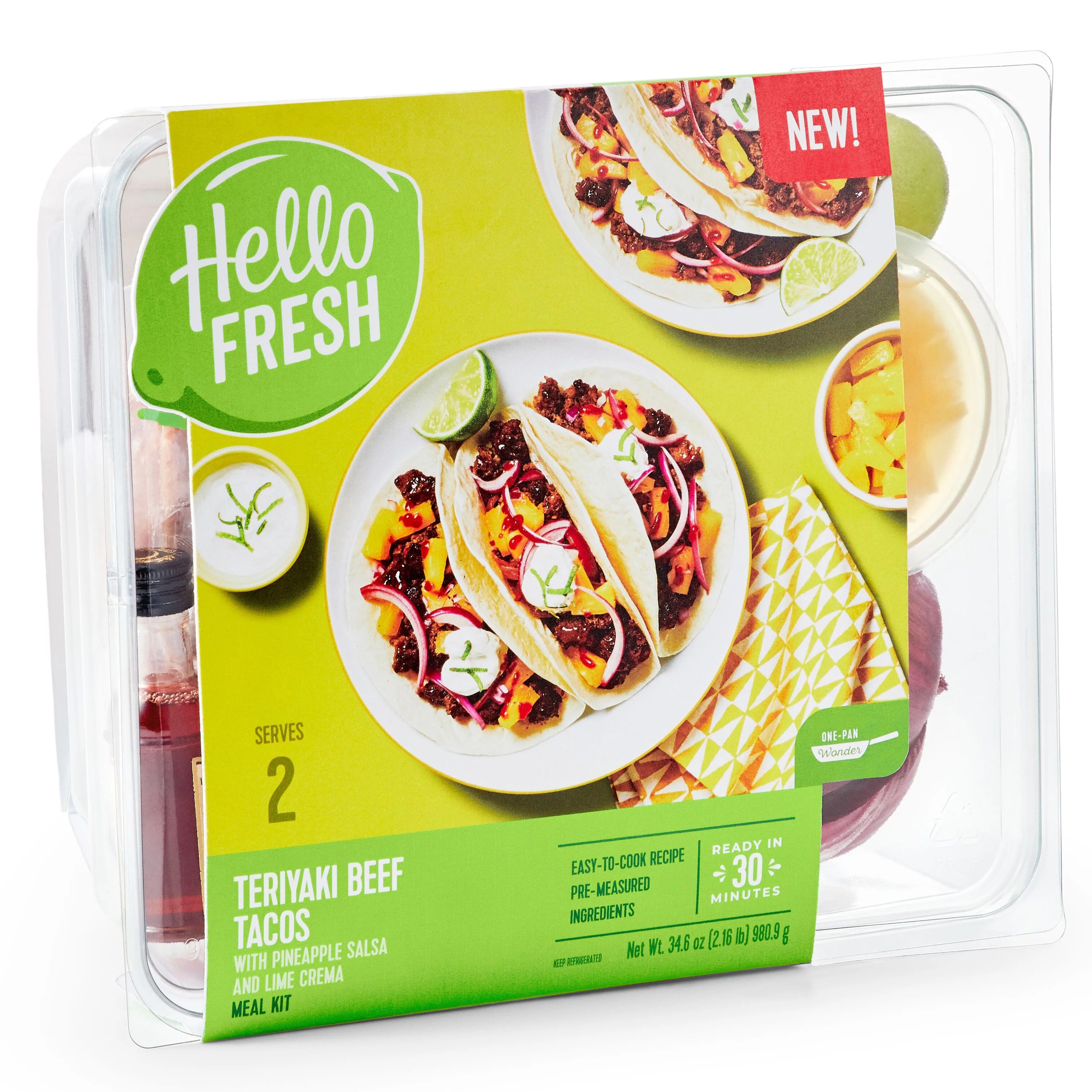 Hello Fresh Teriyaki Beef Tacos Shop Meal Kits at HEB