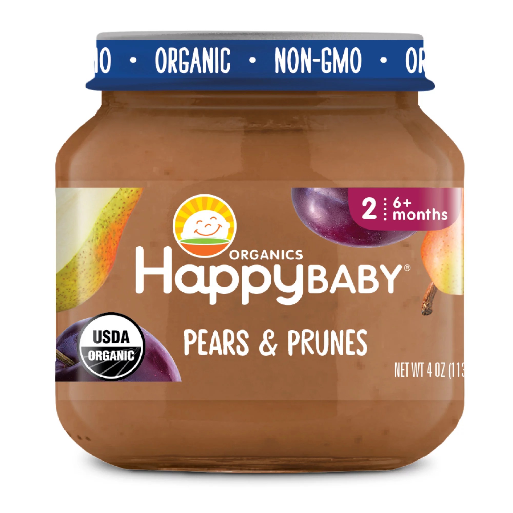 Happy Baby Organics Pears & Prunes Shop Food & Formula at HEB