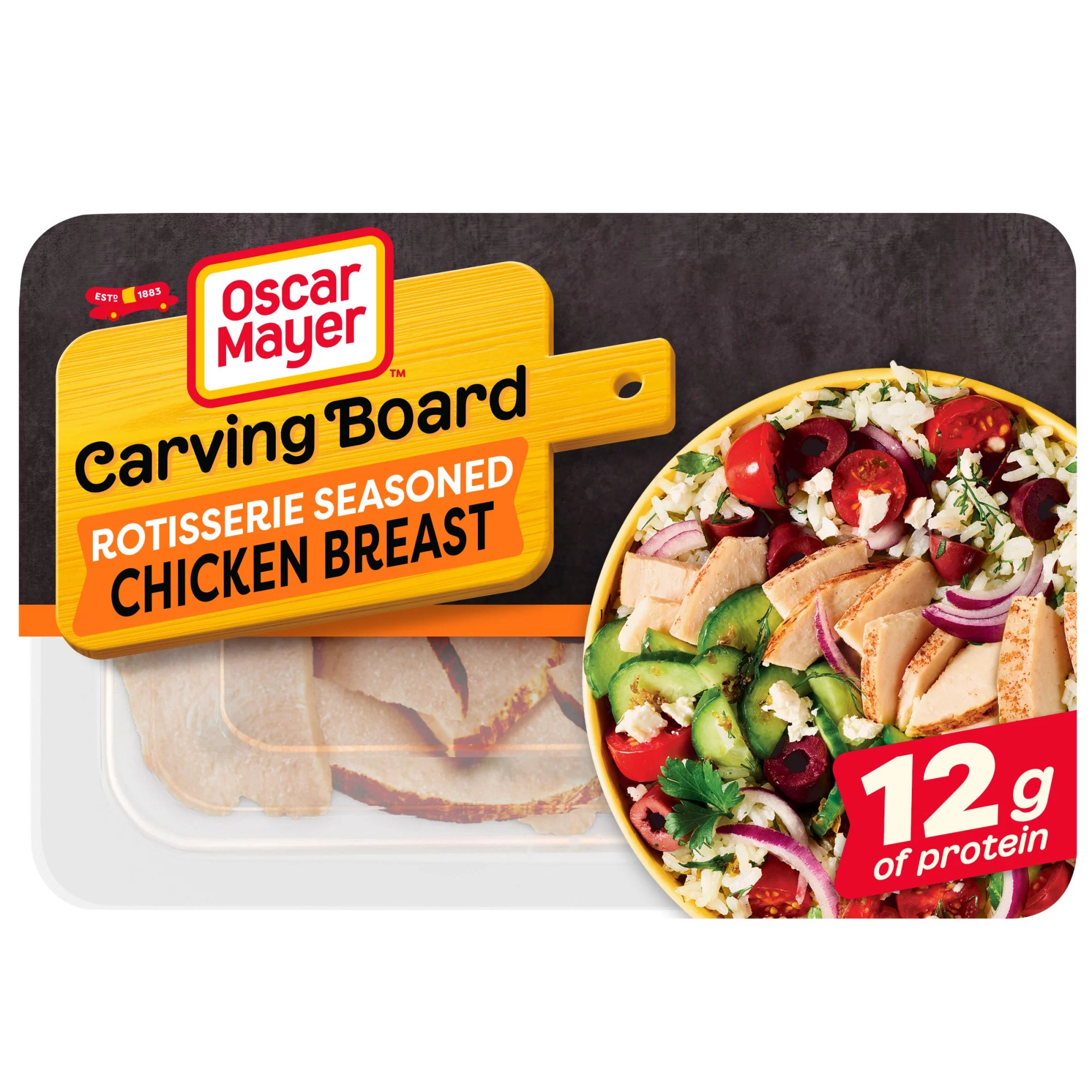 Oscar Mayer Carving Board Rotisserie Seasoned Chicken Breast Shop