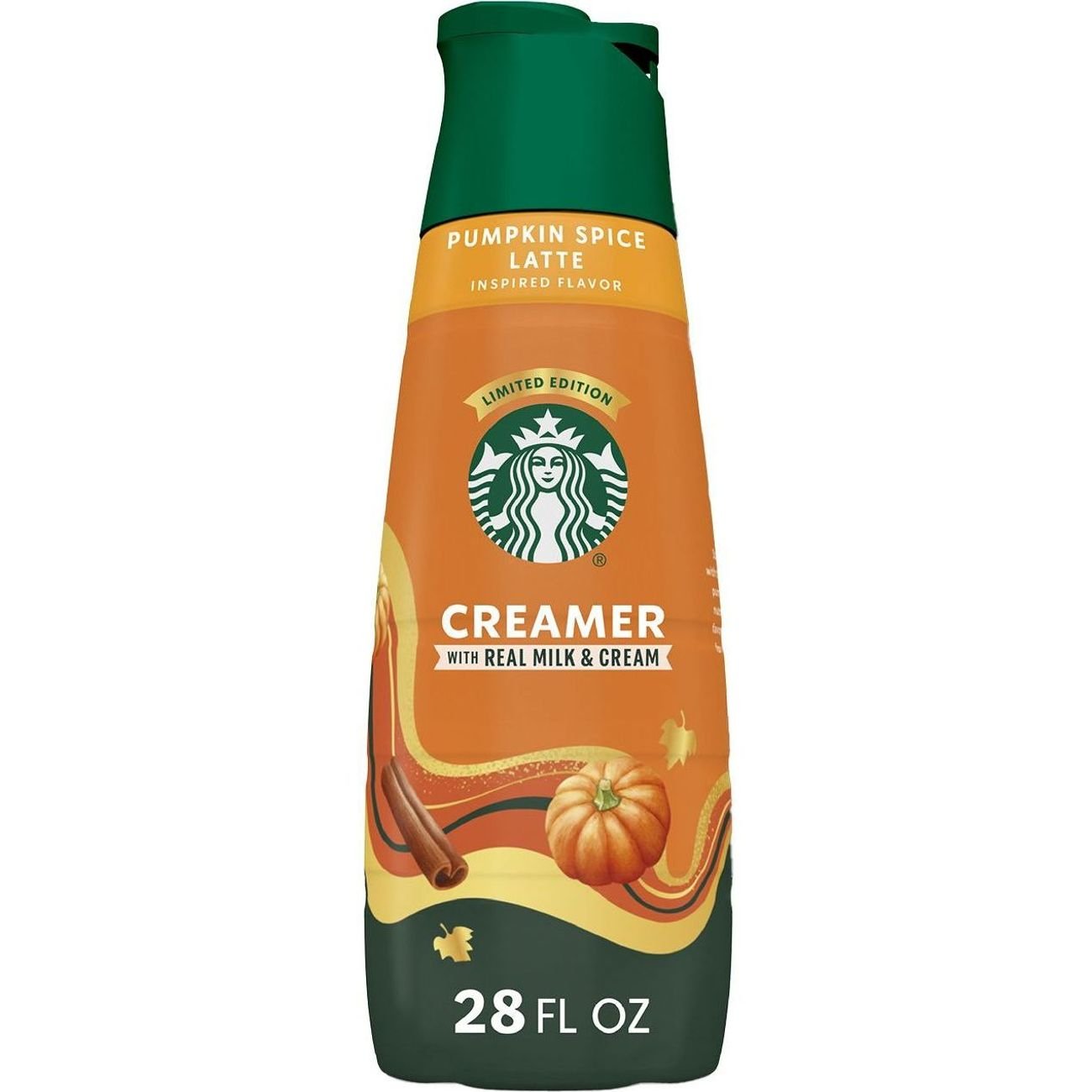 Starbucks Pumpkin Spice Latte Liquid Coffee Creamer Shop Coffee