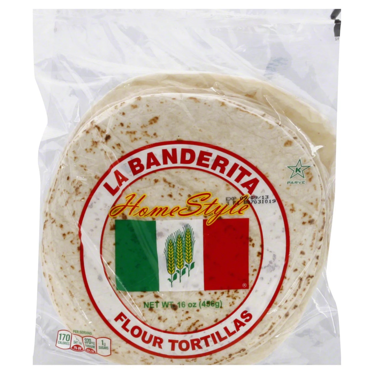 La Banderita Homestyle Flour Tortillas Shop Tortillas at HEB