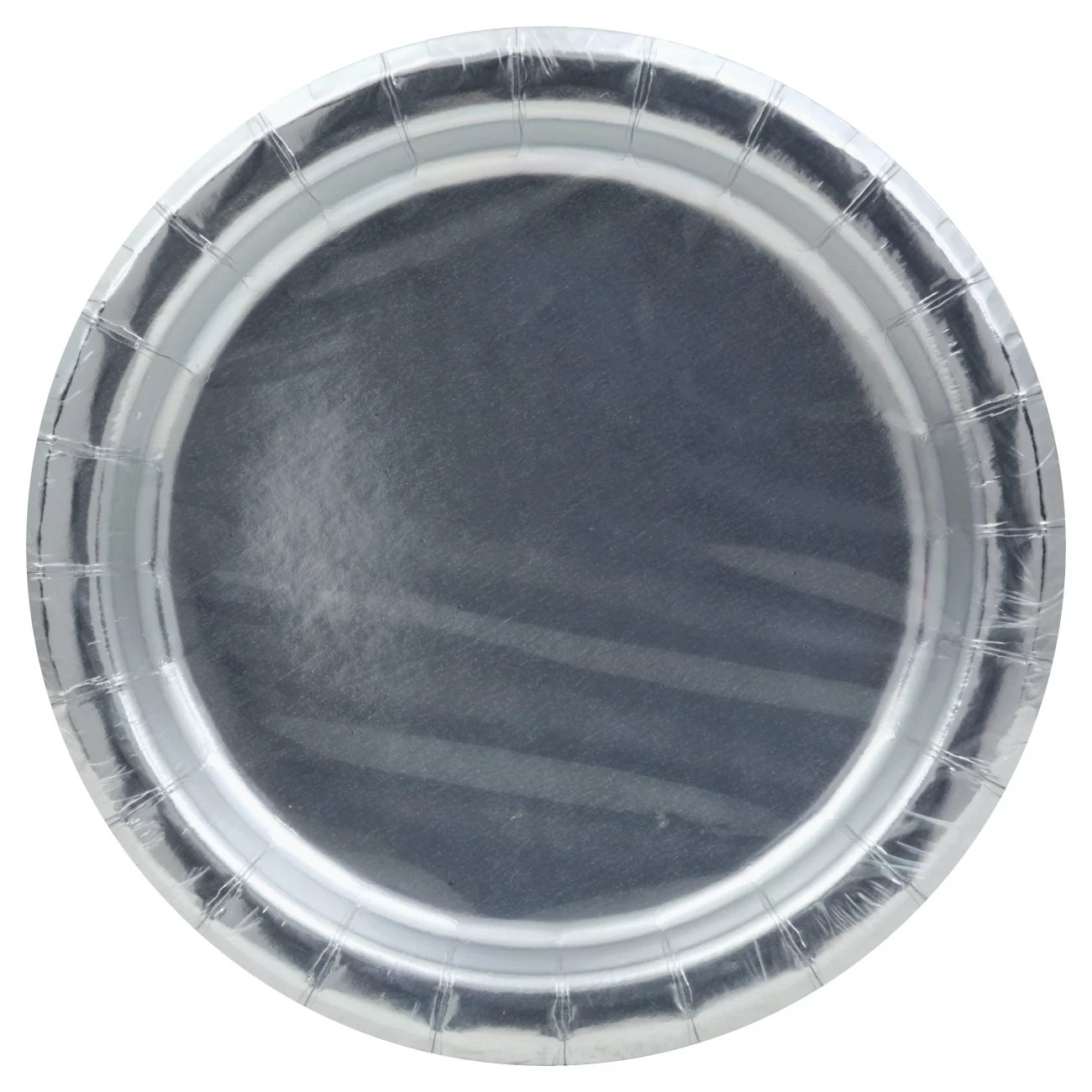 Unique Silver Foil Paper Plates, 7 in. Shop Plates & Bowls at HEB