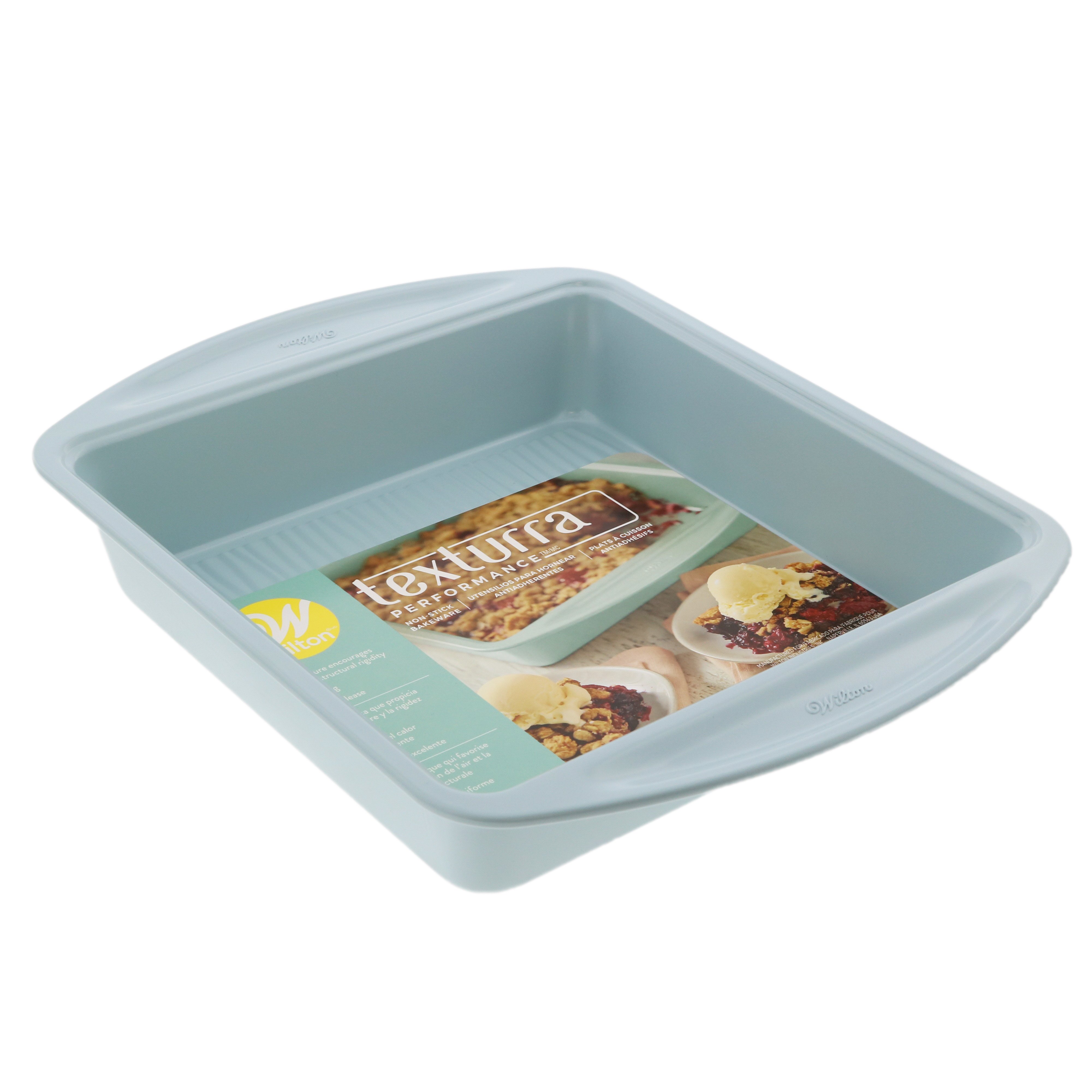 Wilton 9x9 Textured Wave Square Pan Shop Bakeware at HEB