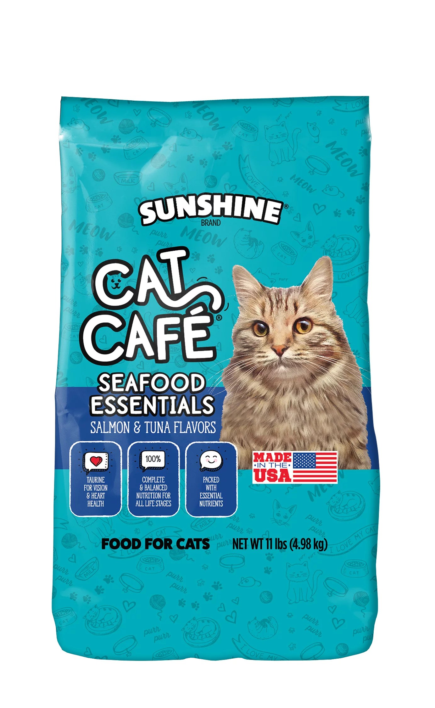 Sunshine Cat Cafe Gourmet Seafood Essentials Dry Cat Food Shop Cats