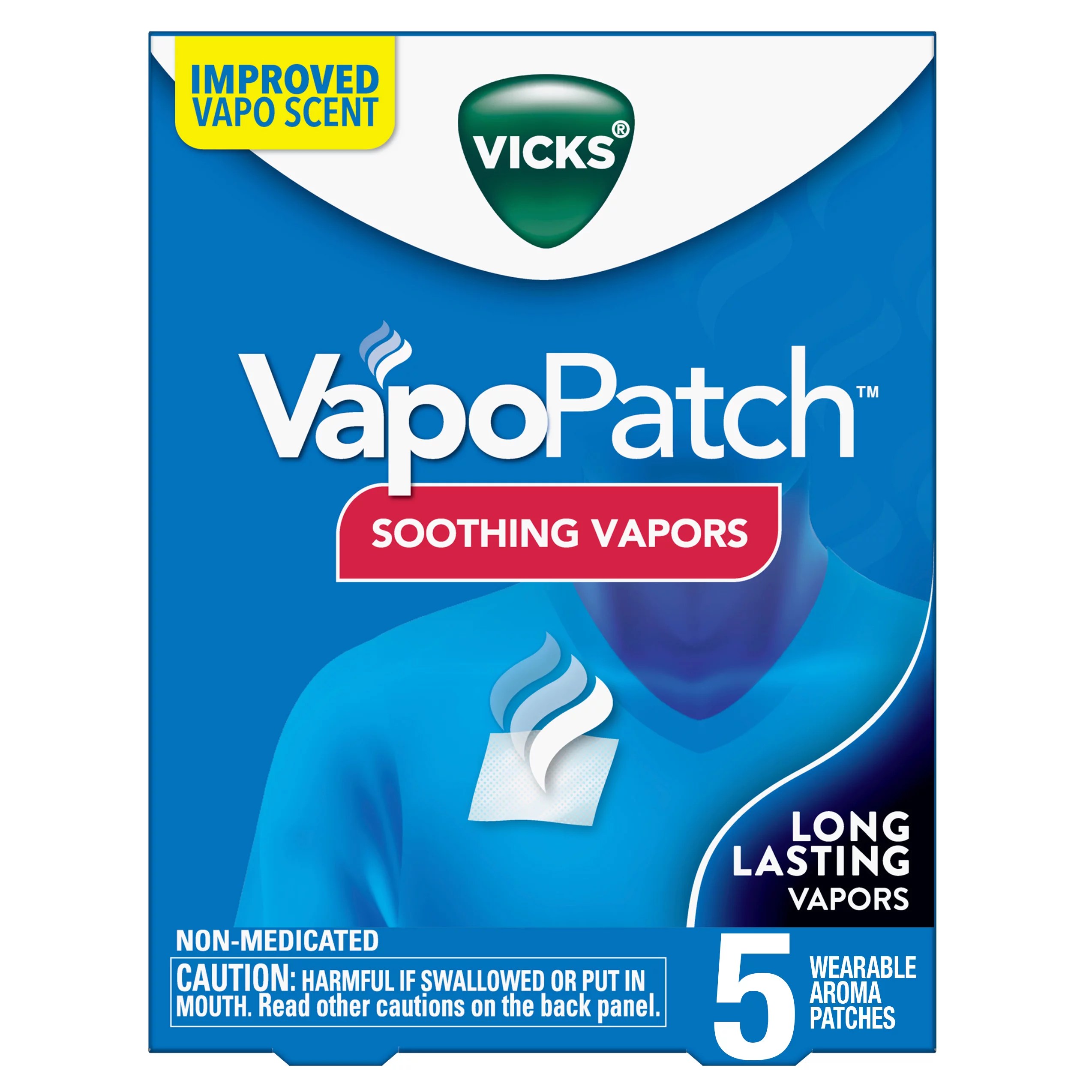 Vicks VapoPatch Soothing Vapors Wearable Aroma Patches Shop Sinus