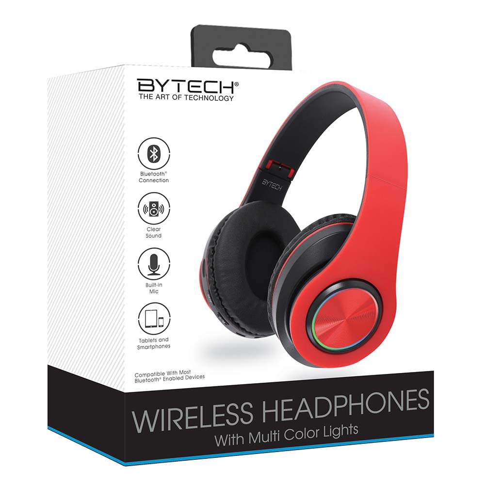 Bytech Bluetooth Chrome Headphones Shop Audio at HEB