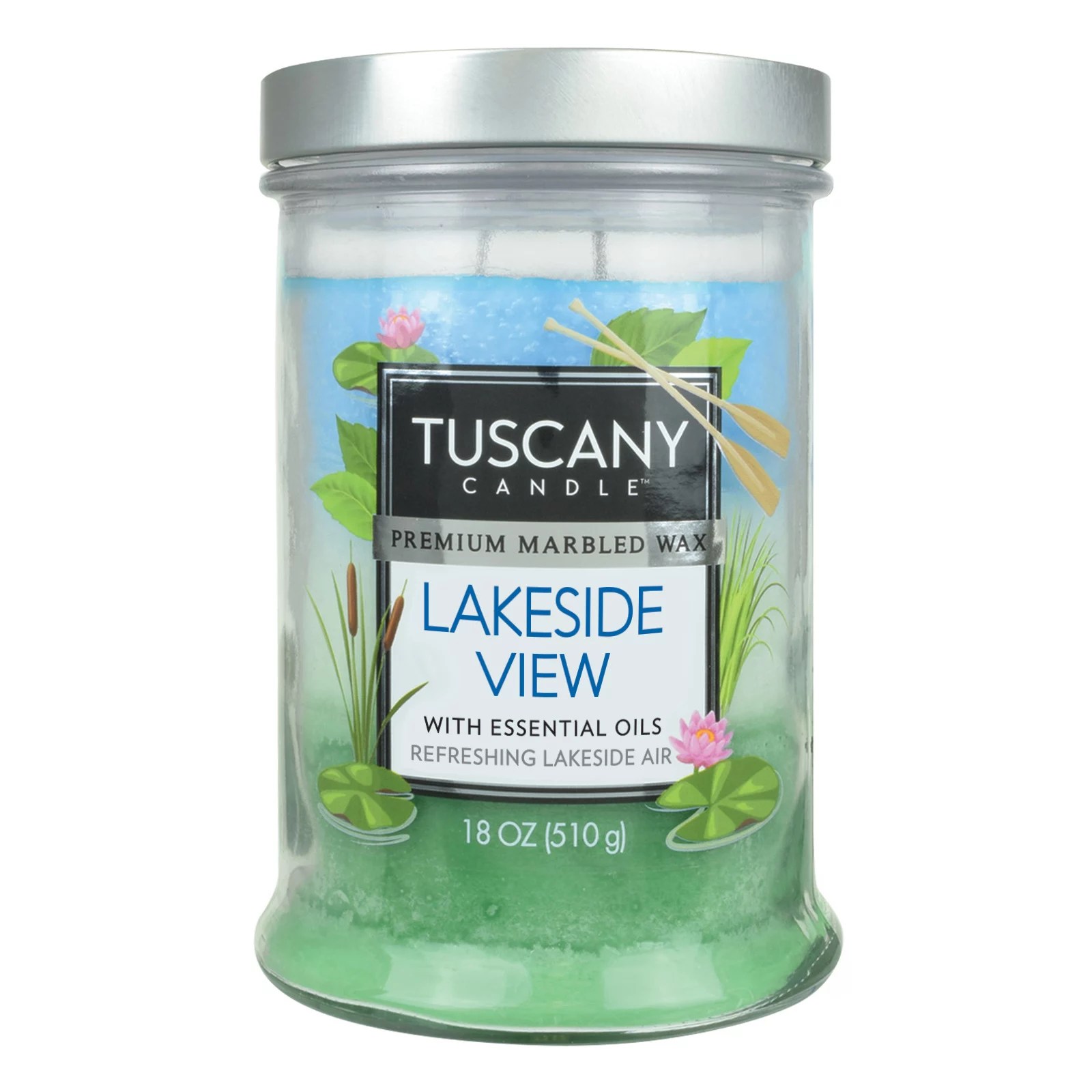 Tuscany Candle Lakeside View Scented Candle with Essential Oils Shop