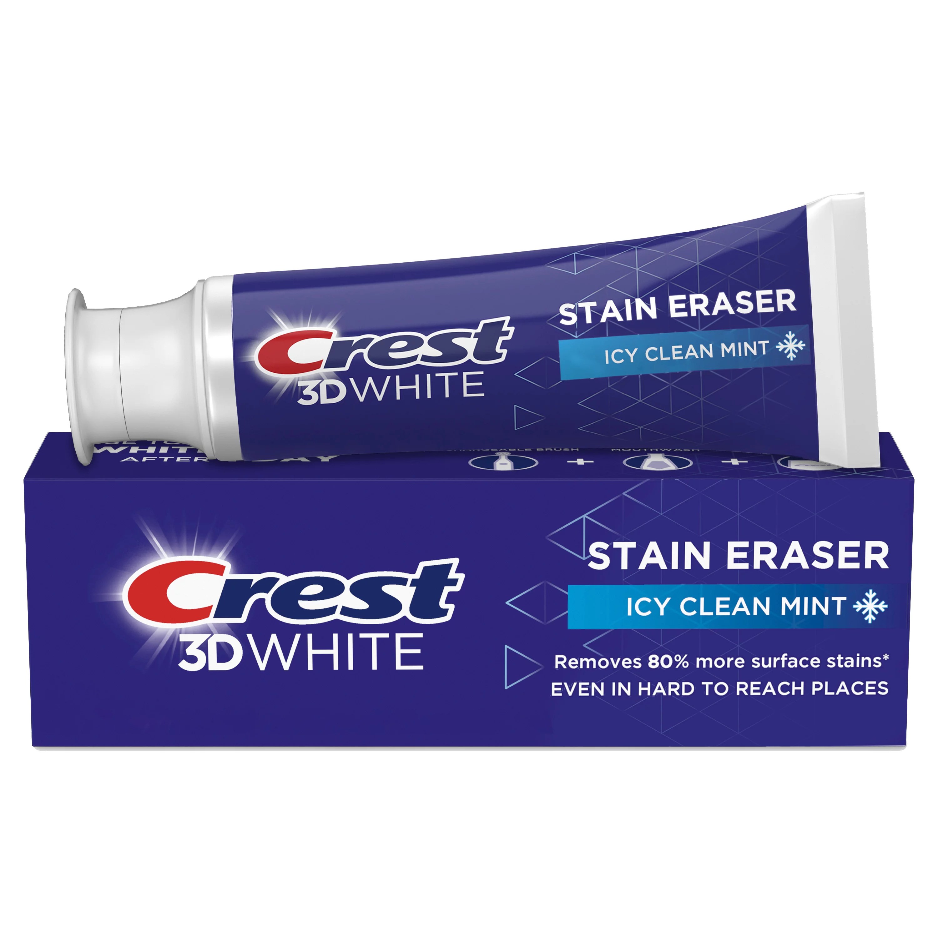 Crest 3D White Stain Eraser Icy Clean Mint Toothpaste Shop Toothpaste