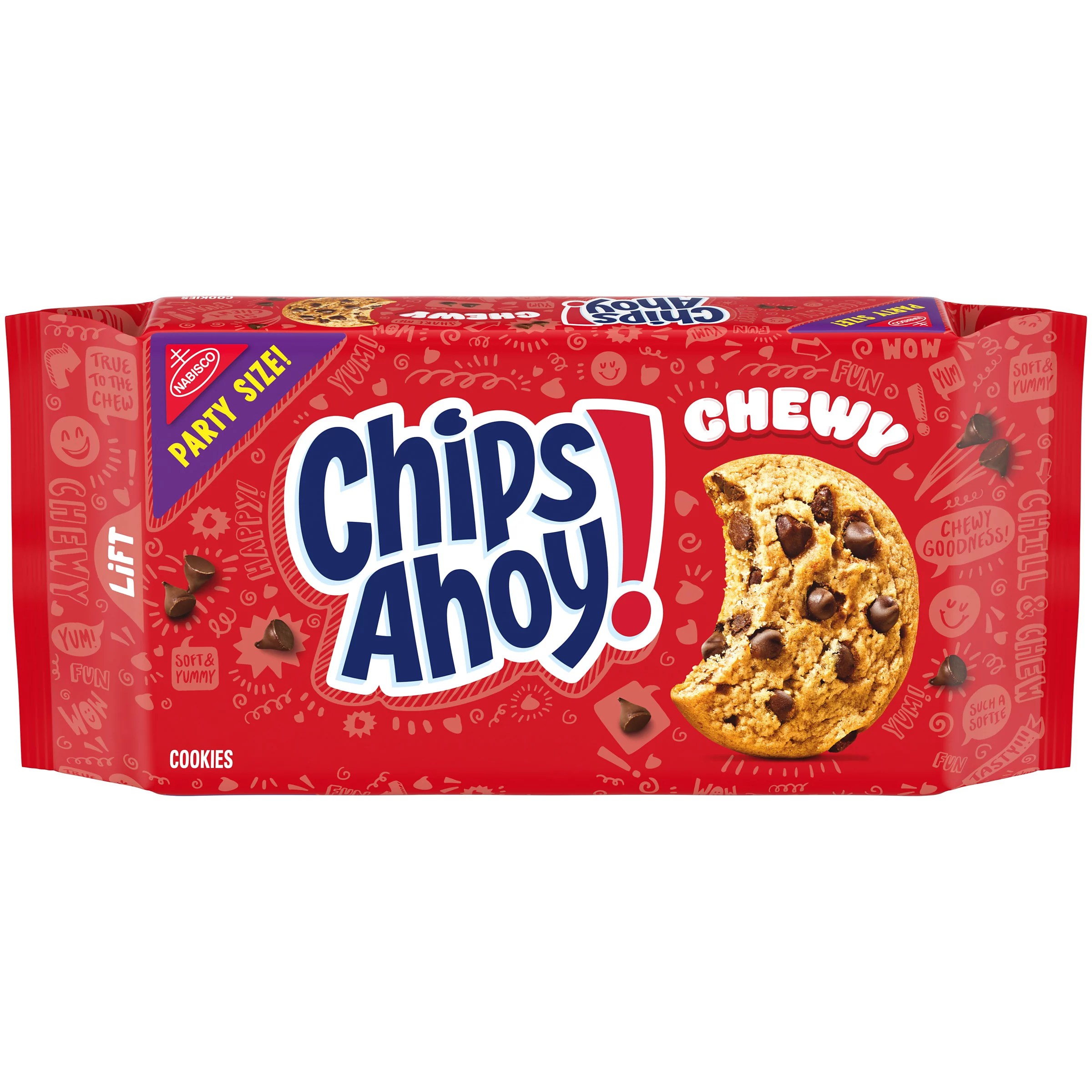Nabisco Chips Ahoy! Chewy Chocolate Chip Cookies Party Size Shop
