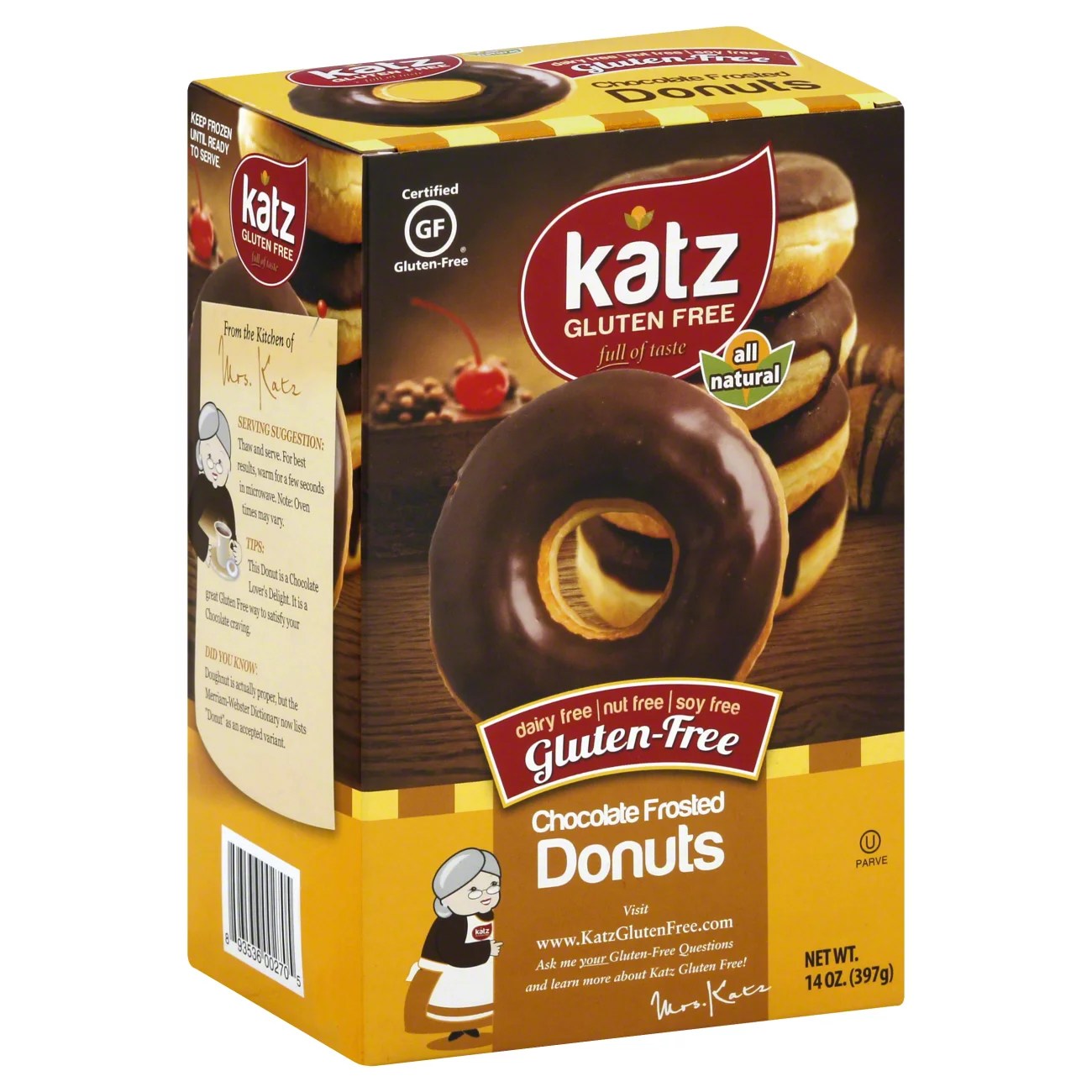 Katz Chocolate Frosted Donuts Shop Bread & Baked Goods at HEB