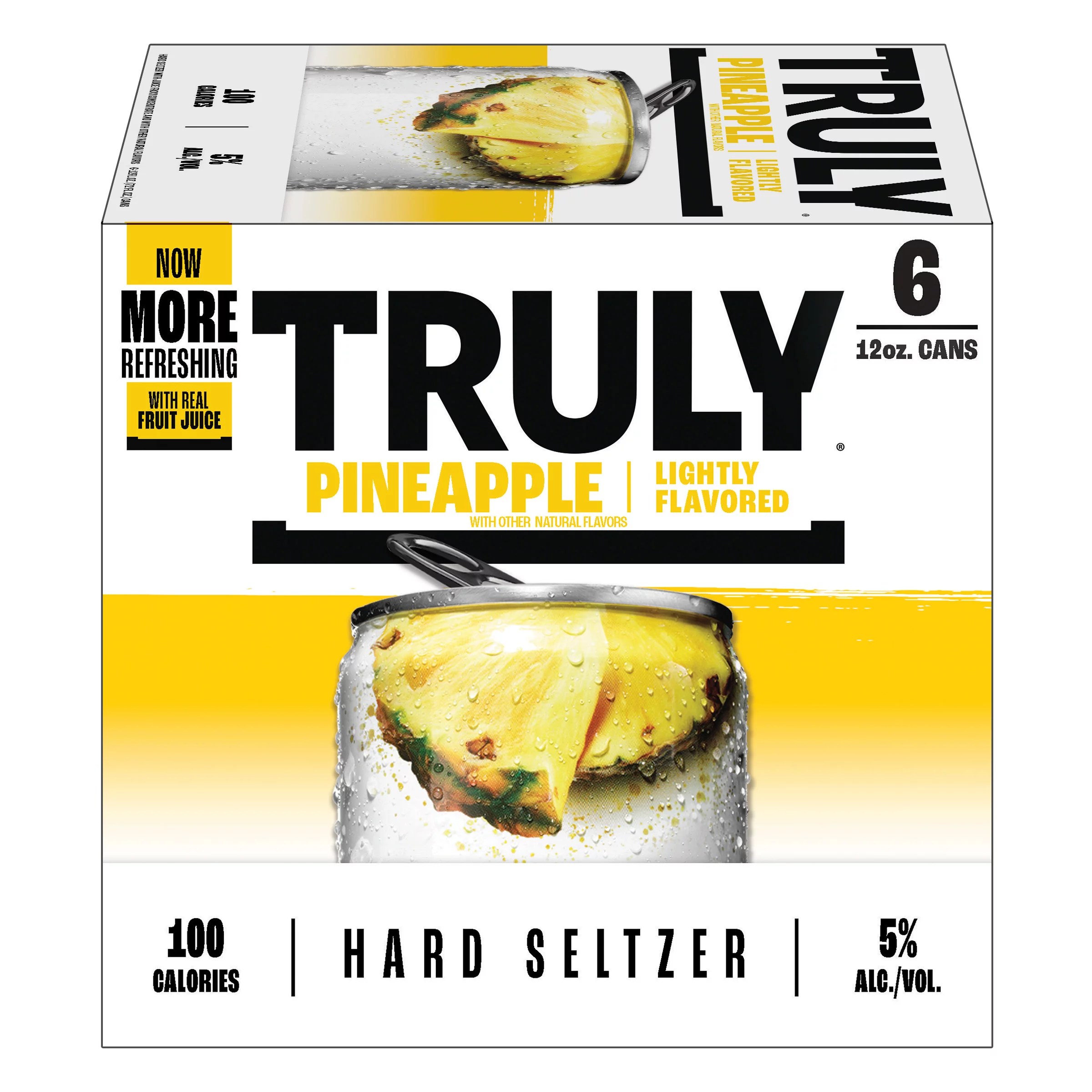 Truly Pineapple Hard Seltzer 12 oz Cans Shop Malt Beverages & Coolers