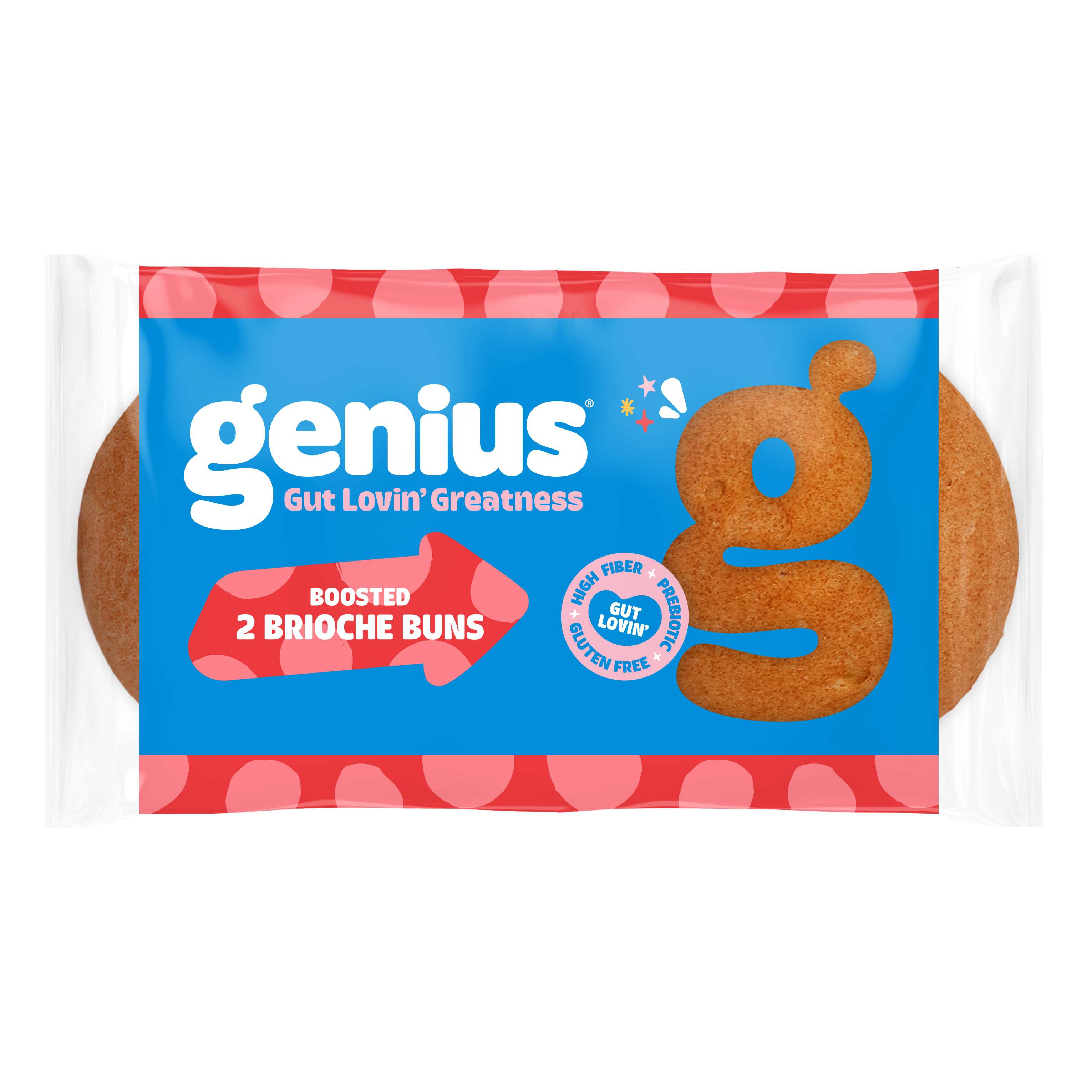 Genius Gluten Free Boosted Brioche Burger Buns Shop Bread at HEB