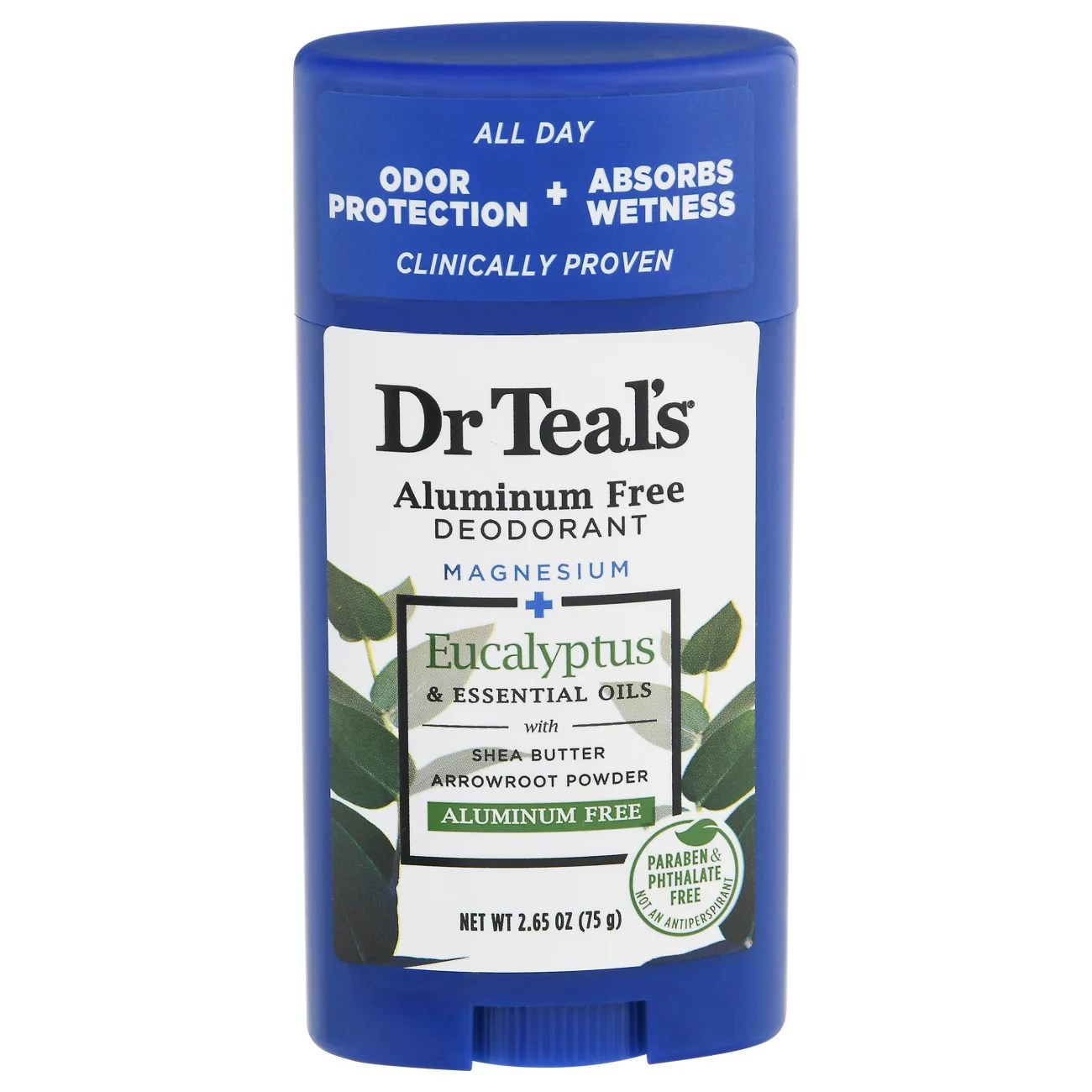 Dr Teal's Aluminum Free Deodorant with Eucalyptus Shop Deodorant & Antiperspirant at HEB
