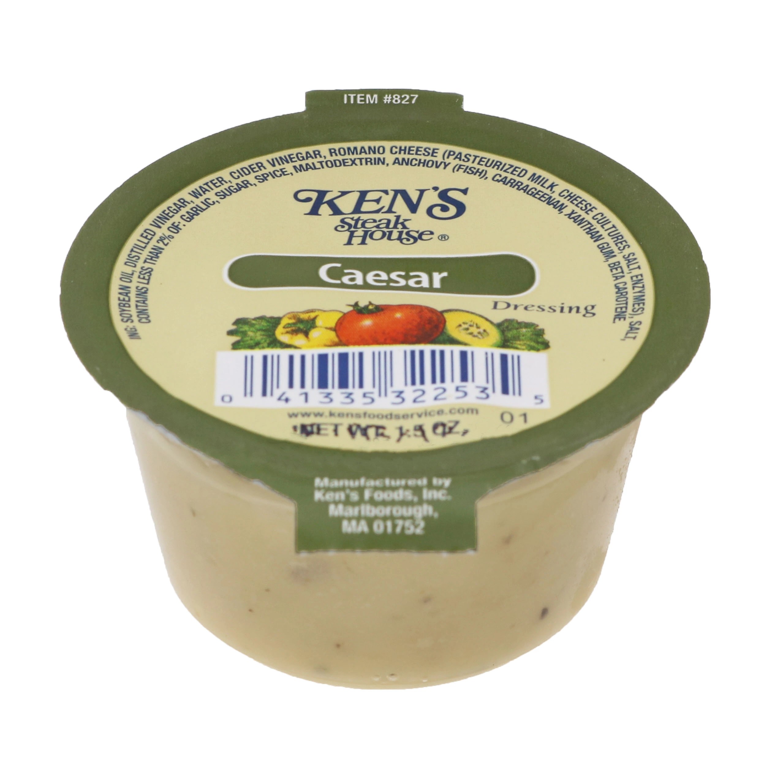 Ken's Steak House Caesar Salad Dressing Cup Shop Salad Dressings at HEB