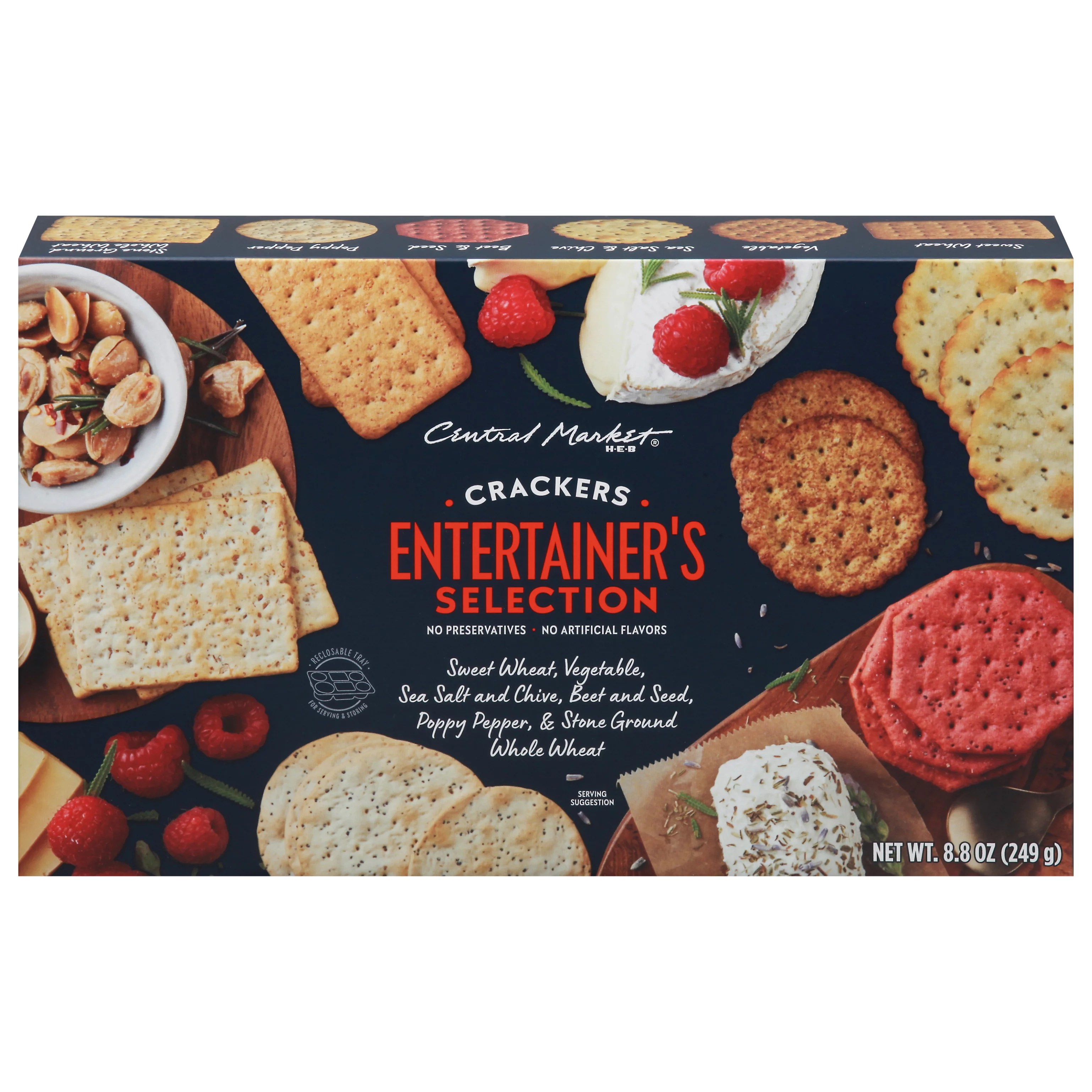 Central Market Entertainer's Selection Crackers Shop Crackers