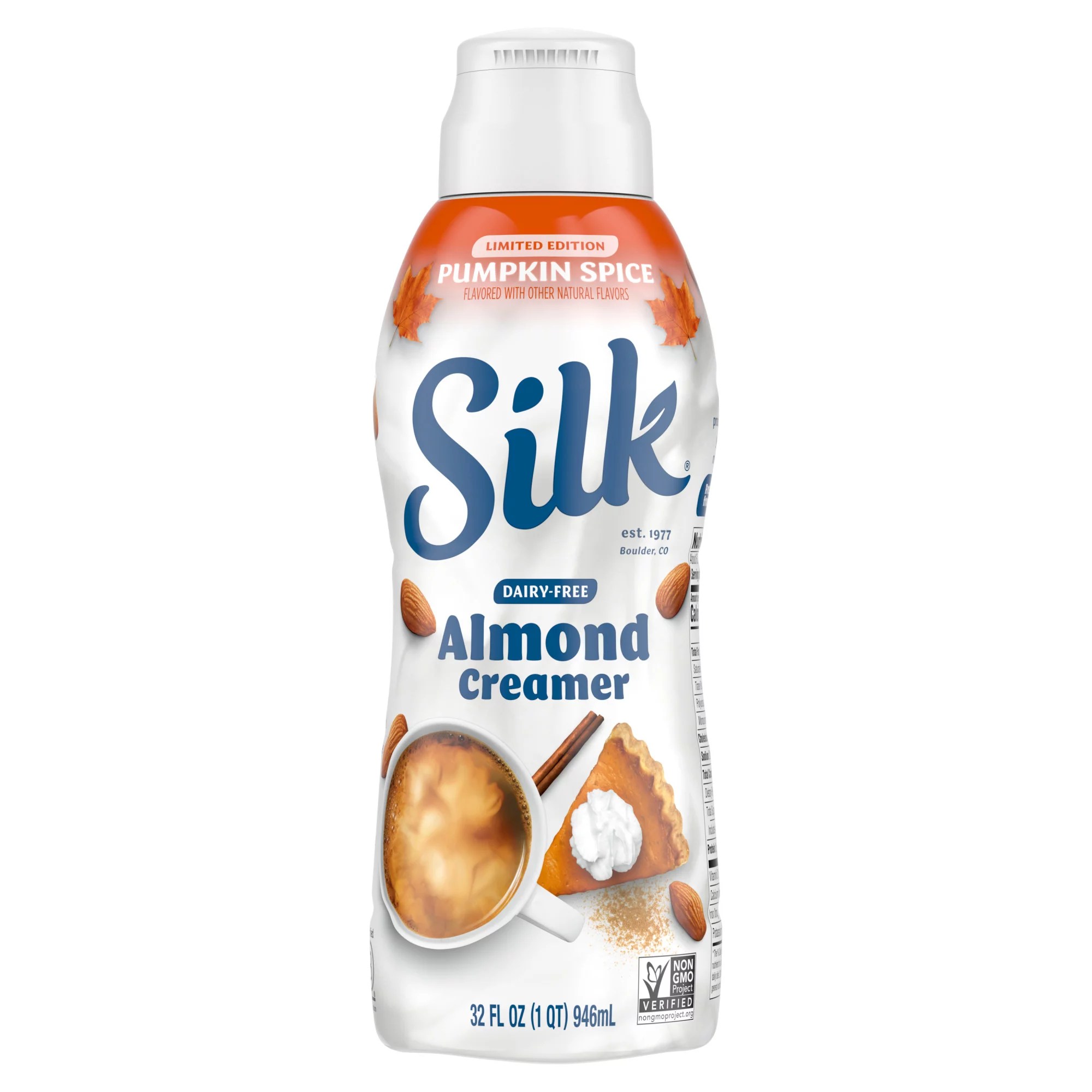 Silk Pumpkin Spice Almond Liquid Coffee Creamer Shop Coffee Creamer
