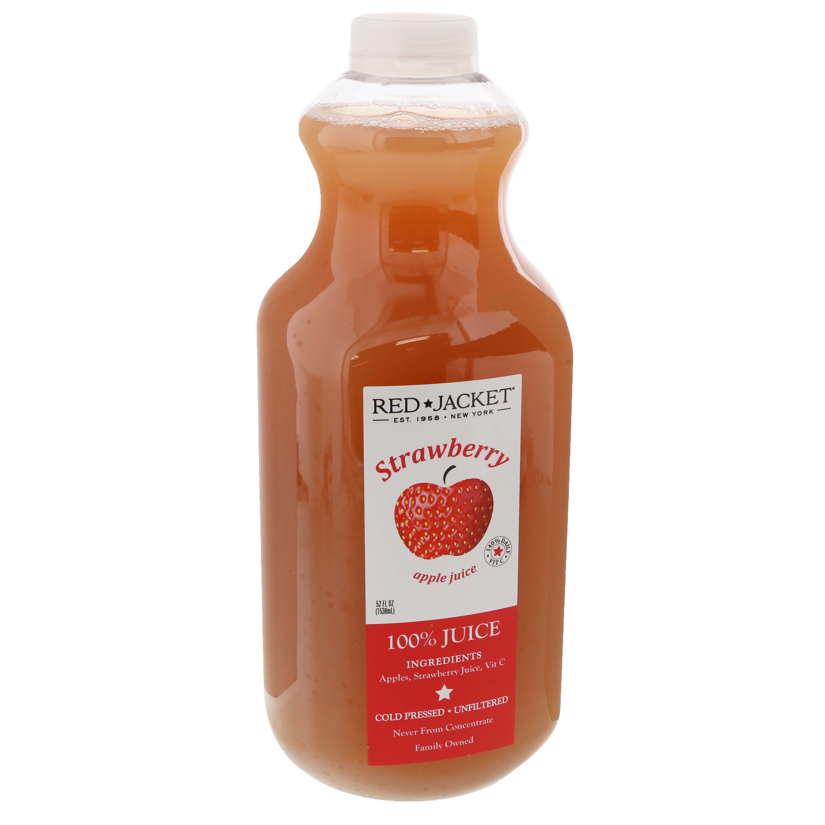 Red Jacket Orchards Strawberry Apple Juice Shop Juice at HEB