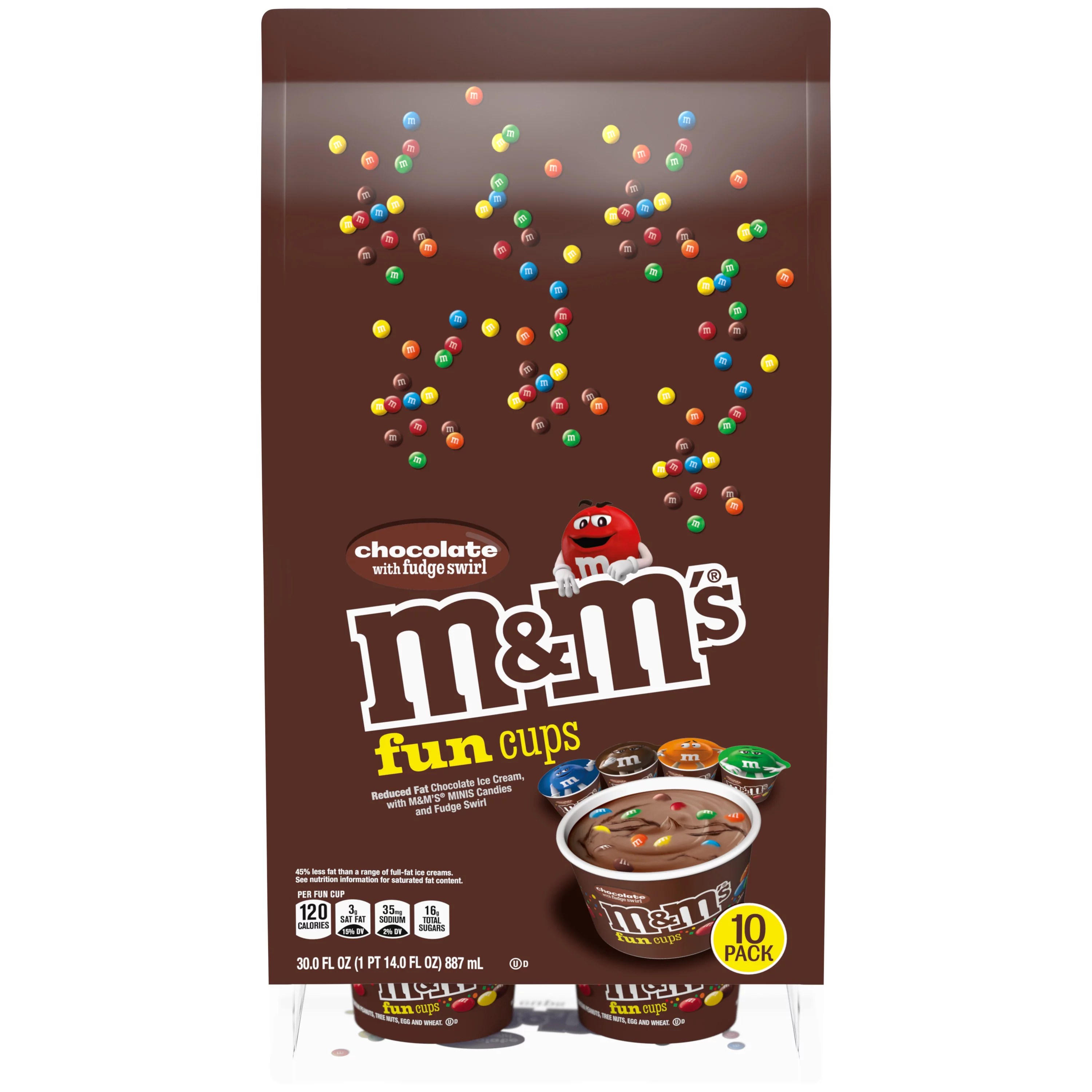M&M's Fun Cups Chocolate Ice Cream Shop Ice Cream at HEB