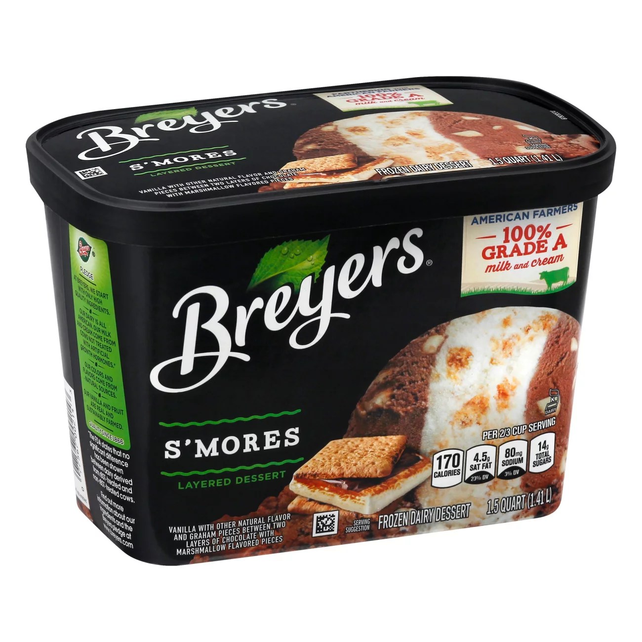Breyers S'Mores Layered Dessert Shop Ice Cream at HEB