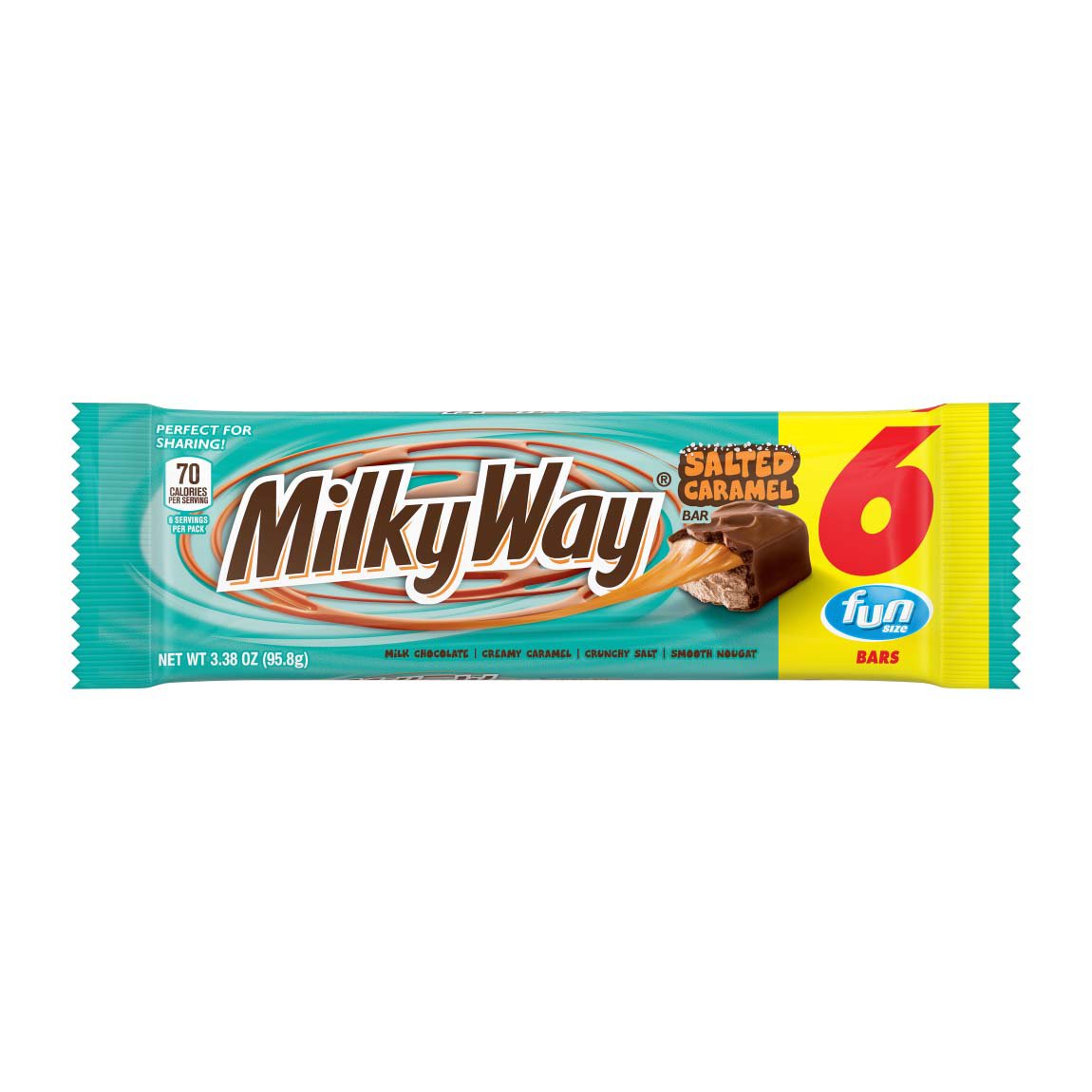 Milky Way Salted Caramel Fun Size Chocolate Candy Bars, 6 ct. Shop