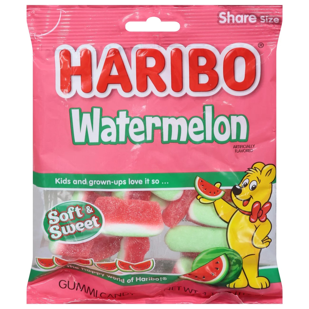 Haribo Watermelon Flavor Gummi Candy Shop Snacks & Candy at HEB