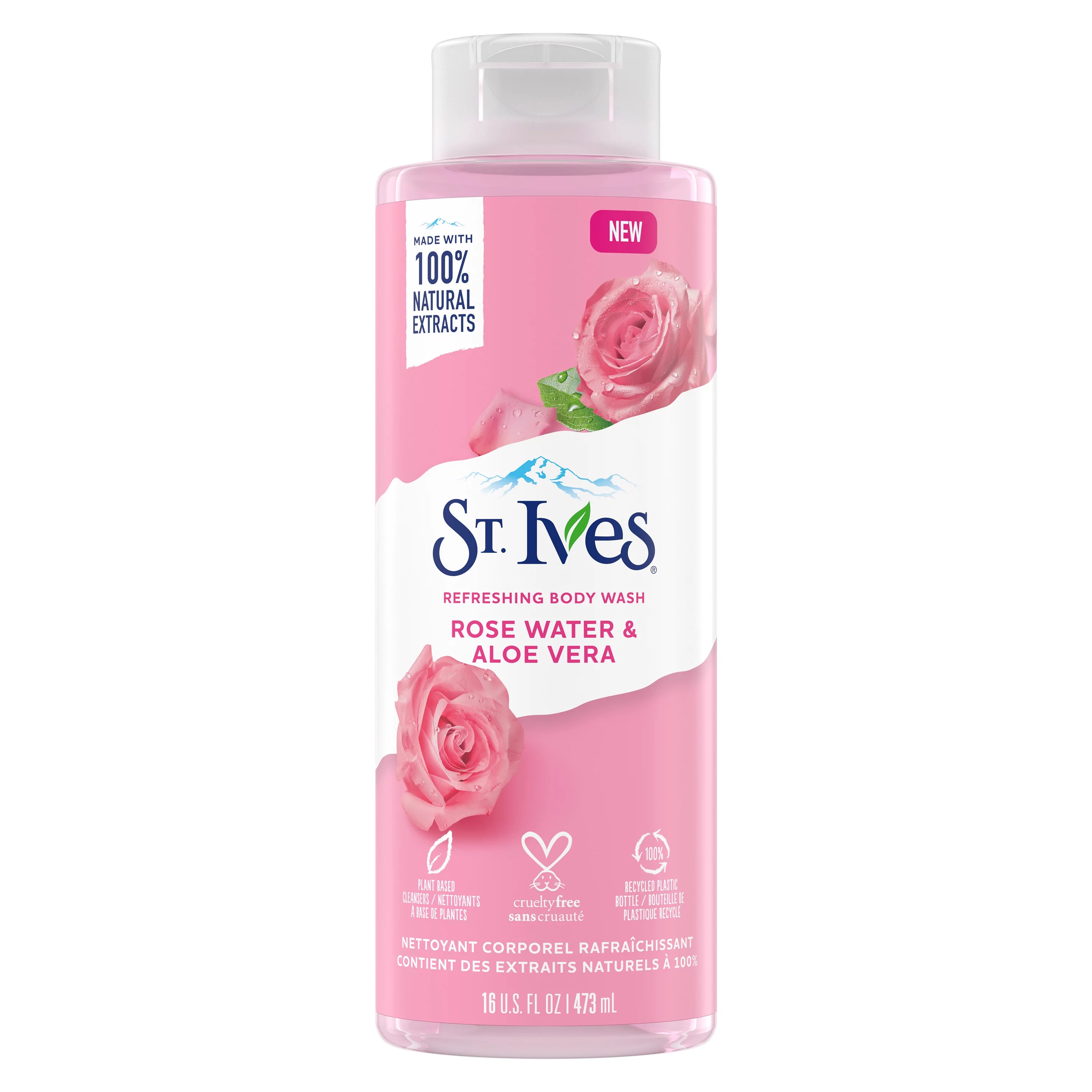 St. Ives Rose Water & Aloe Vera Refreshing Body Wash Shop Cleansers