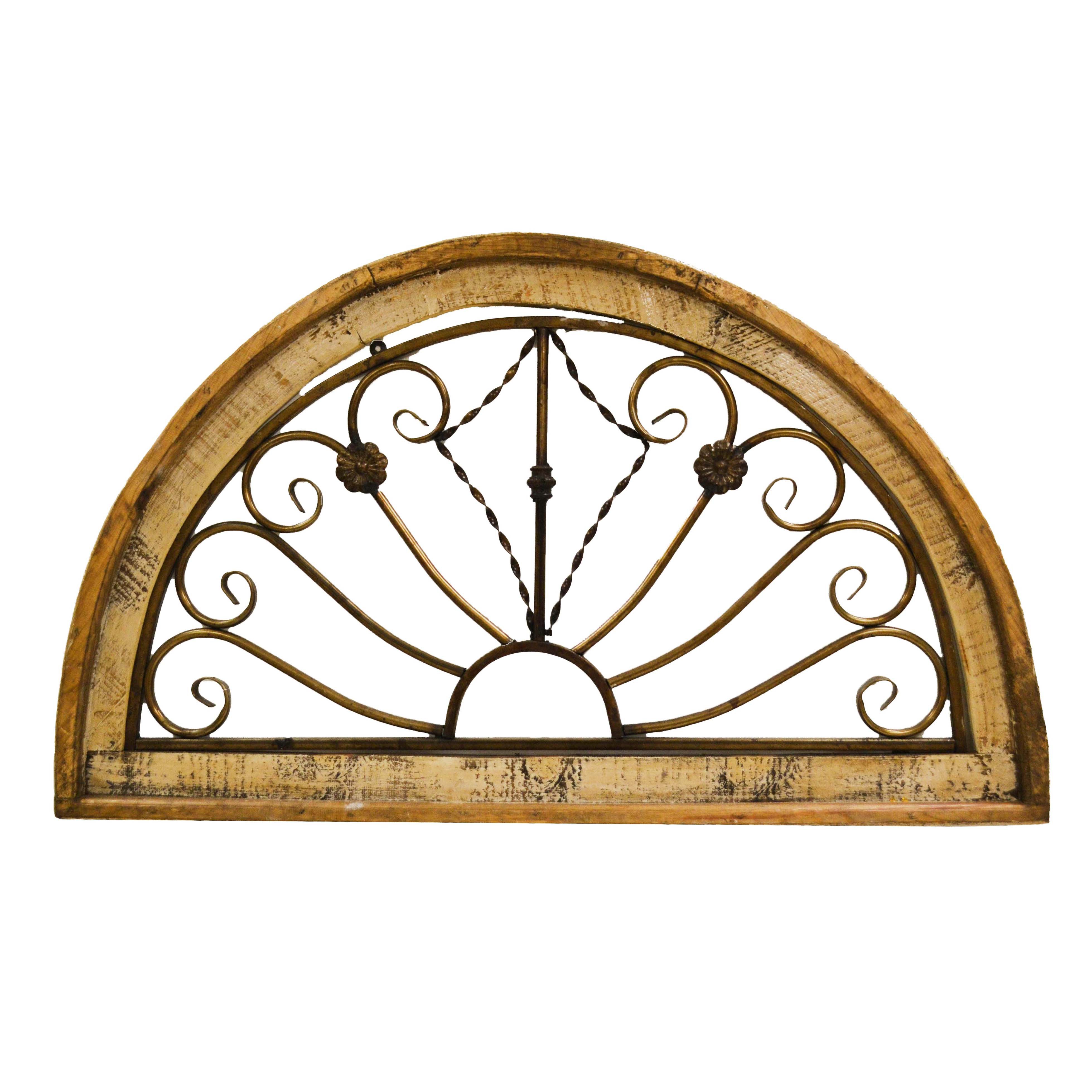 Creative Décor Sourcing Wooden Half Moon Wall Décor Shop Outdoor