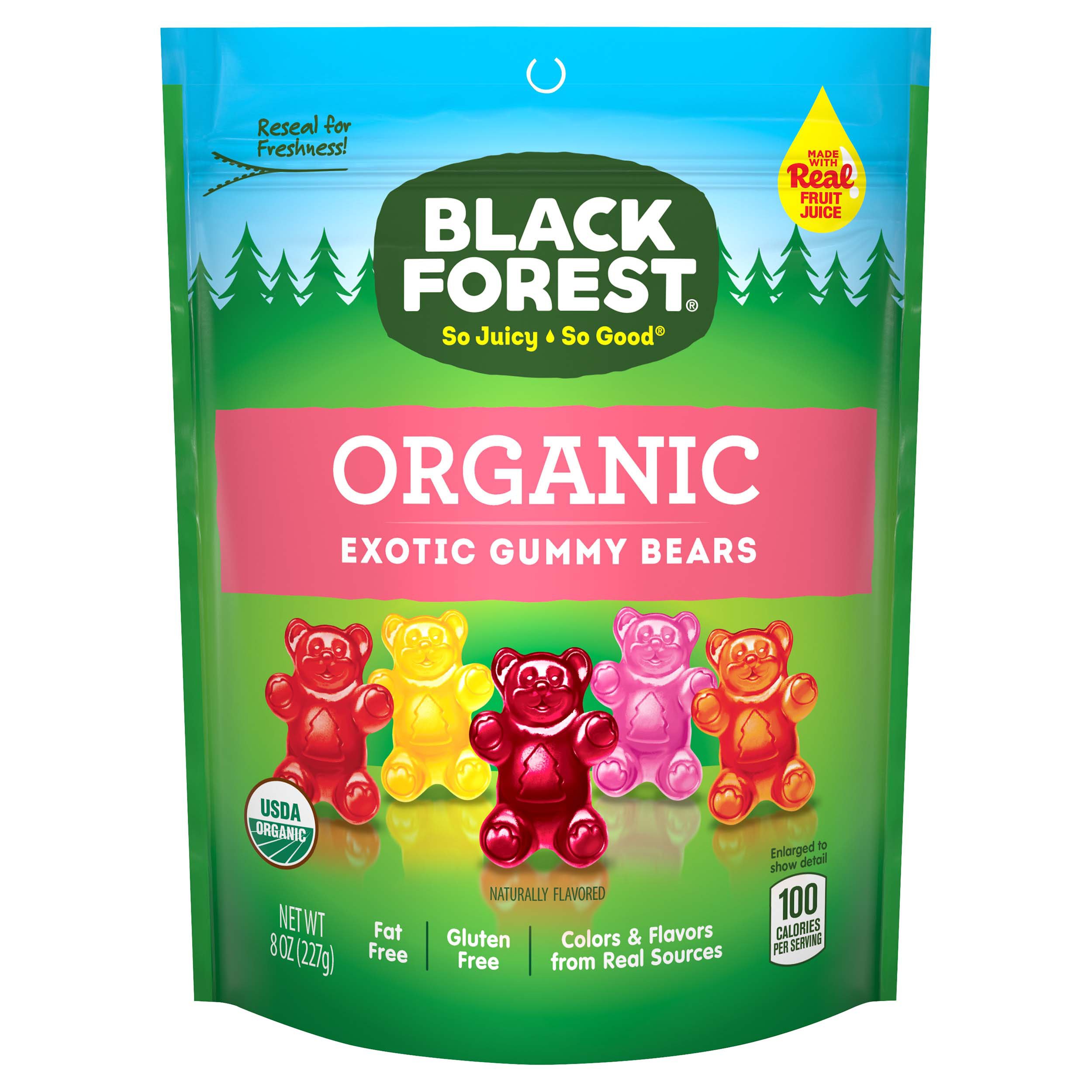 Black Forest Organic Gummy Exotic Bears Shop Snacks & Candy at HEB